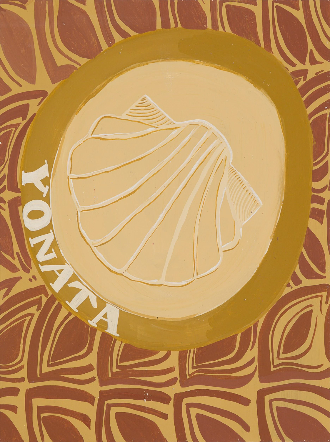 Yonata, acrílico sobre papel, 40 x 30 cm, 2020