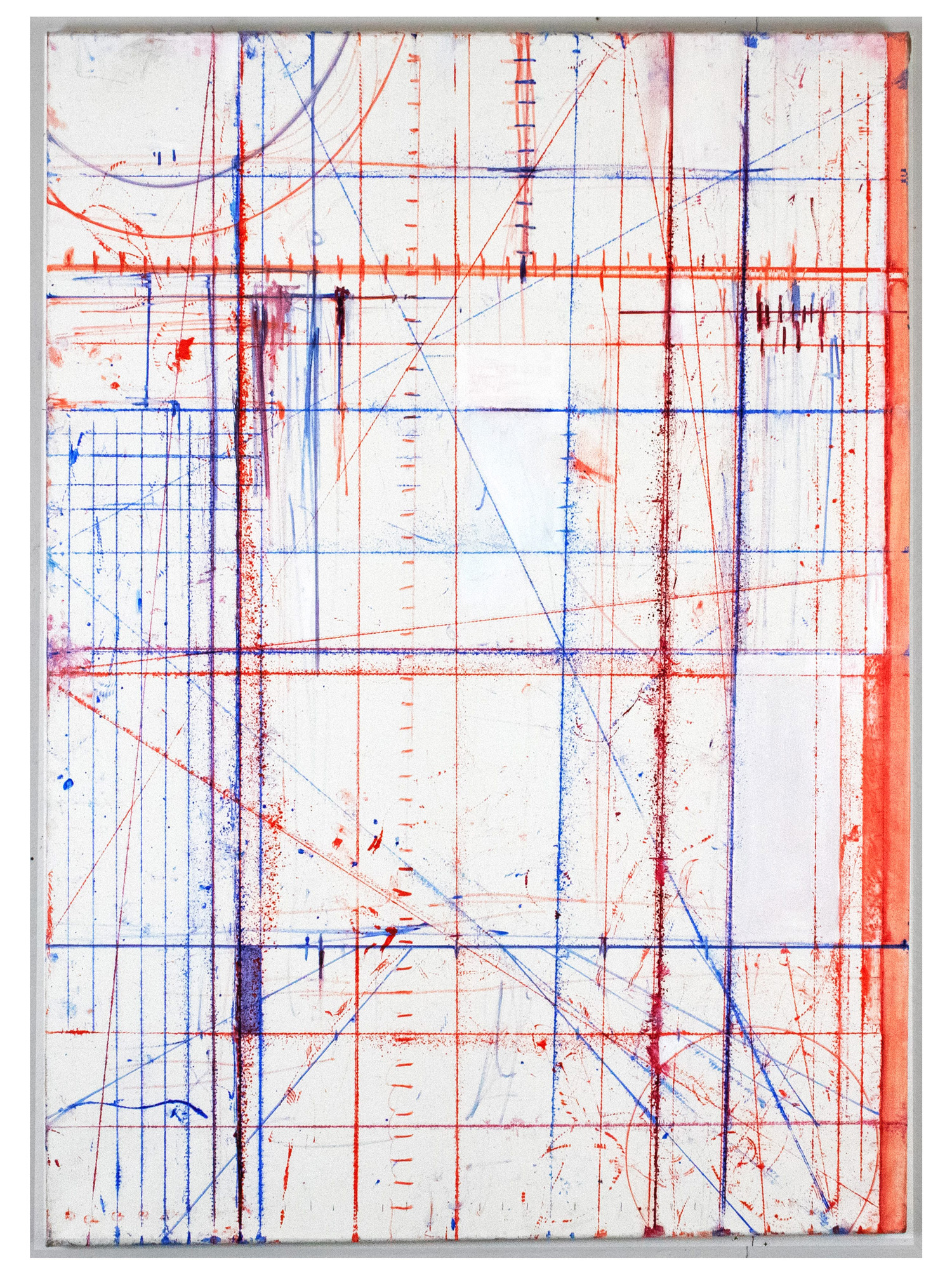 Bones of my Studio, Oil on Linen, 51 x 38, 2024