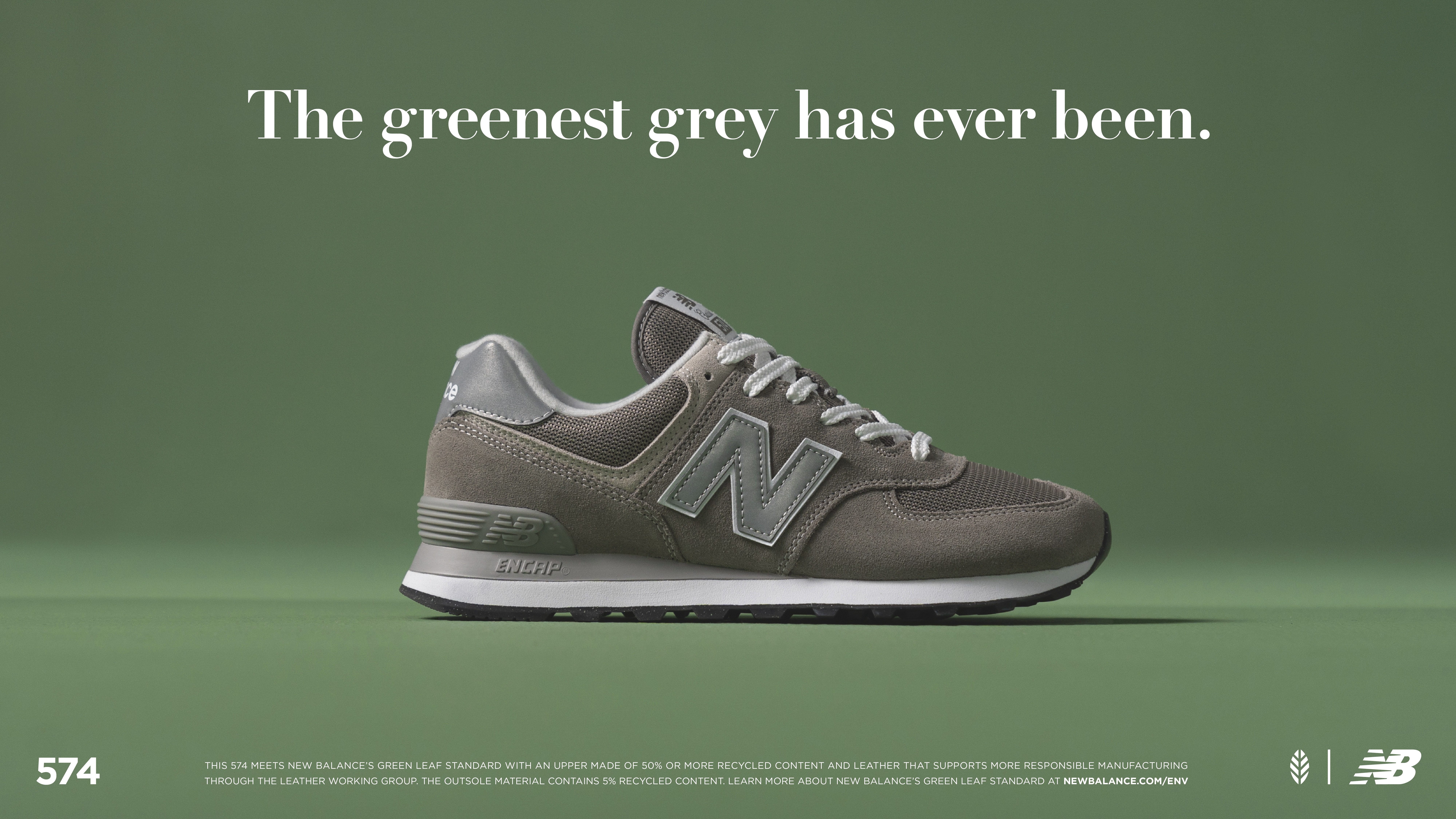 Look for the green leaf | New Balance