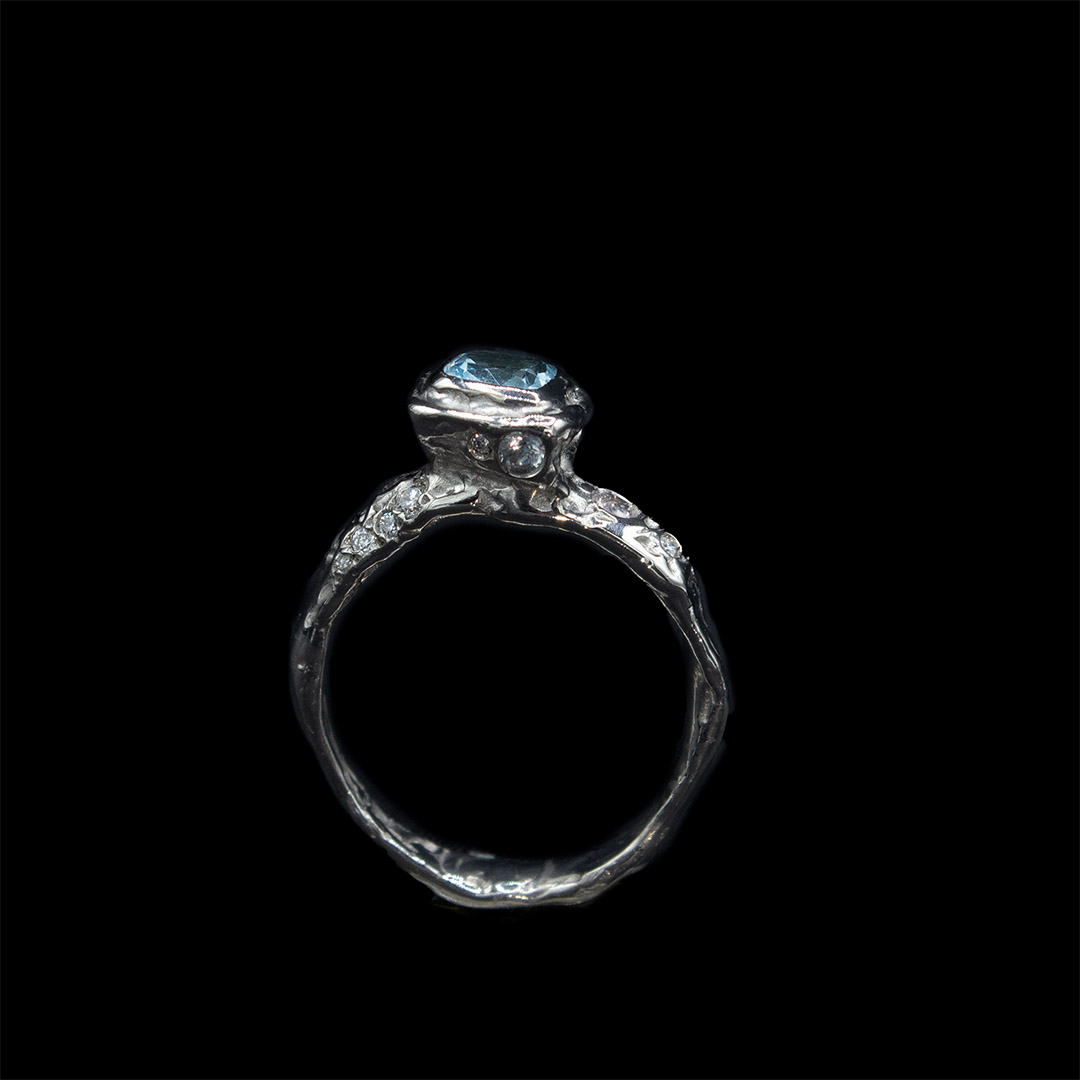 Bespoke Eva Topaz & Diamonds