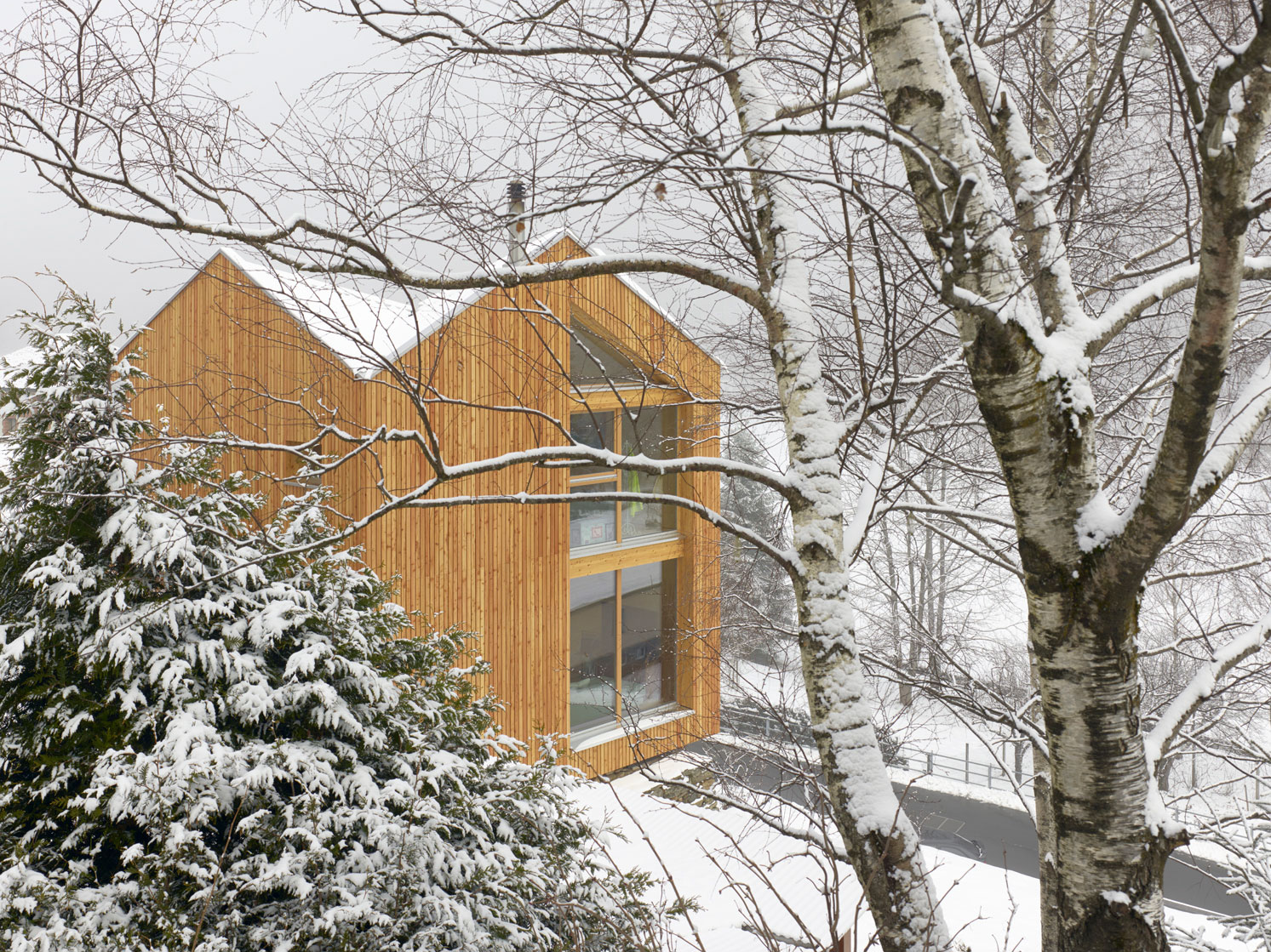 DAVIDE MACULLO ARCHITECTS - SWISS HOUSE XXXV - ROSSA, SWITZERLAND