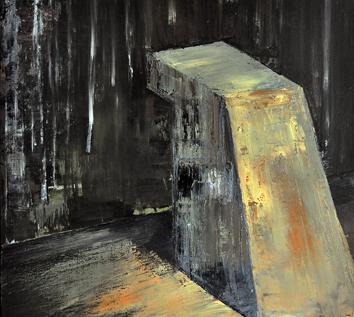 untitled. 55 x 60 cm. oil on canvas. 2014 - 5/9