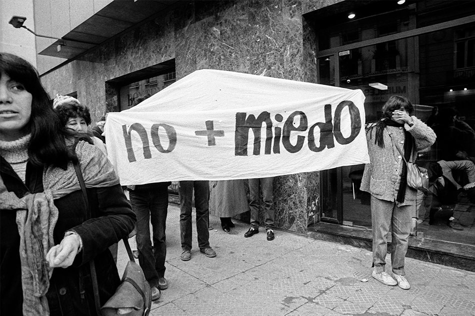 Marcelo MontecinoNo más miedo, 1983Digital41 x 28 cm 