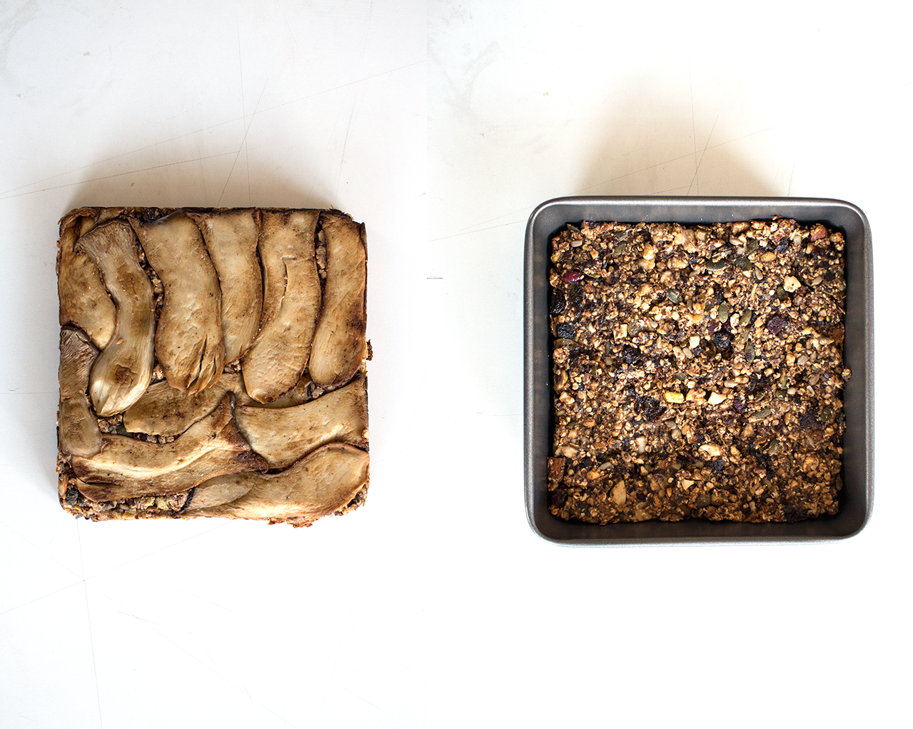 Nature bar 2.0: exploring the use of mushrooms as an addition to everyday products, sneaking them into the general diet through snacks, 2016