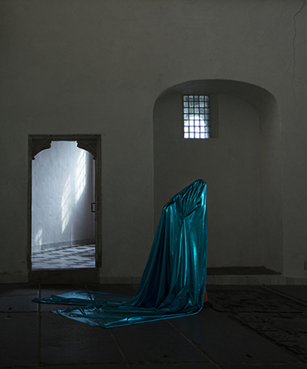 Wilderness of Blue (IV), 54.5 × 65.50cm. 2017