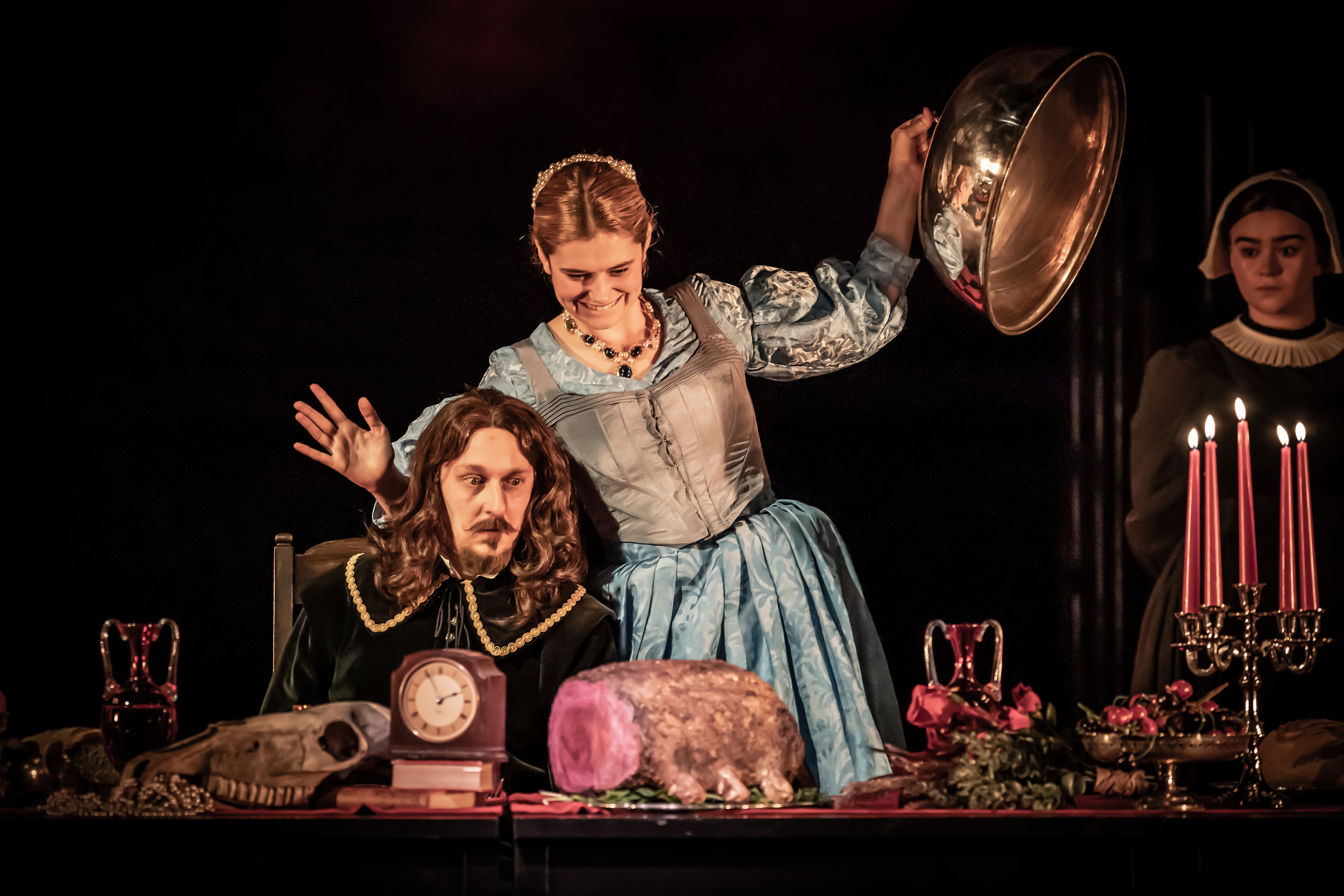 Women, Beware The Devil, Almeida Theatre, Photograph by Marc Brenner