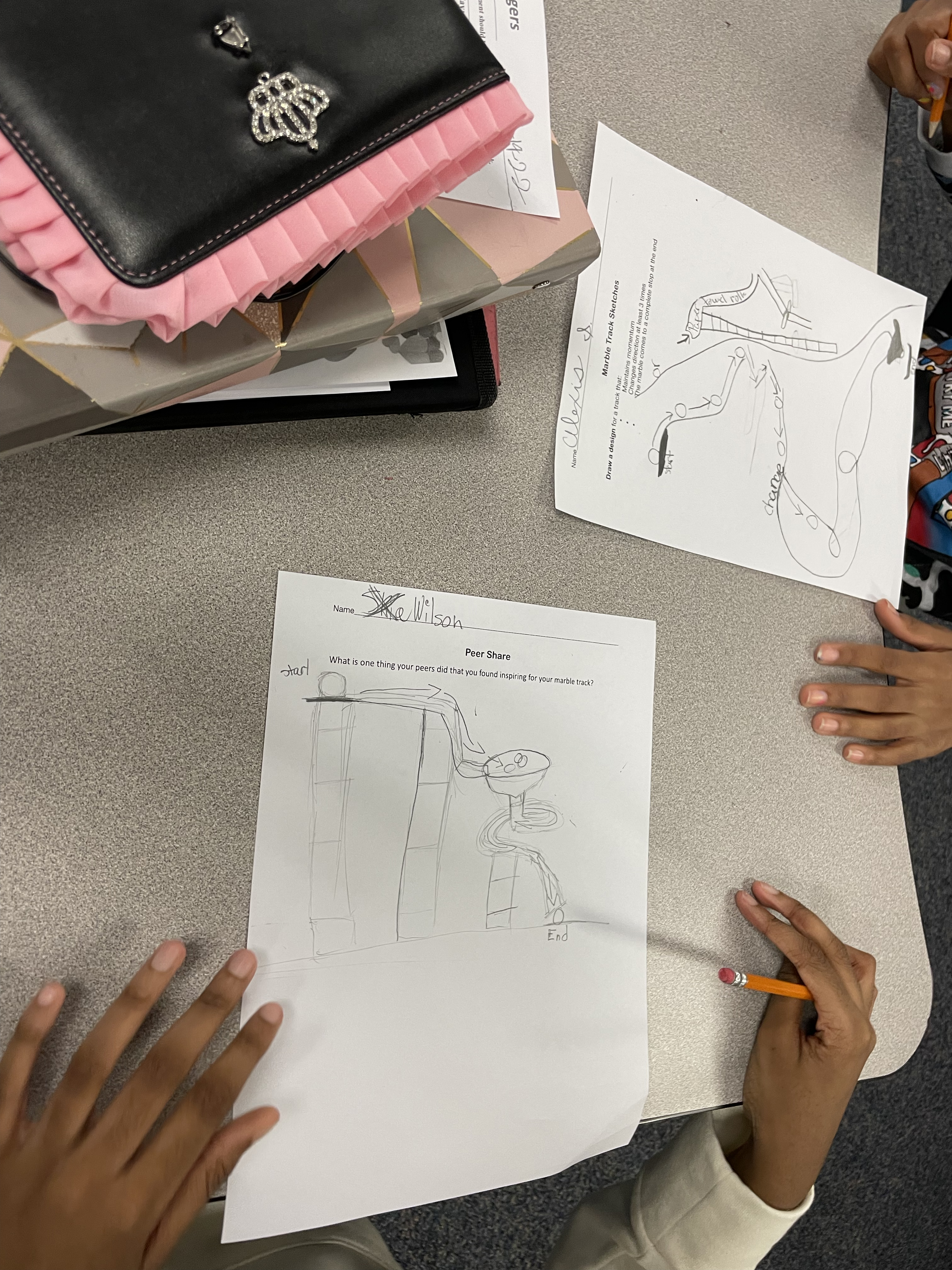 designing marble track