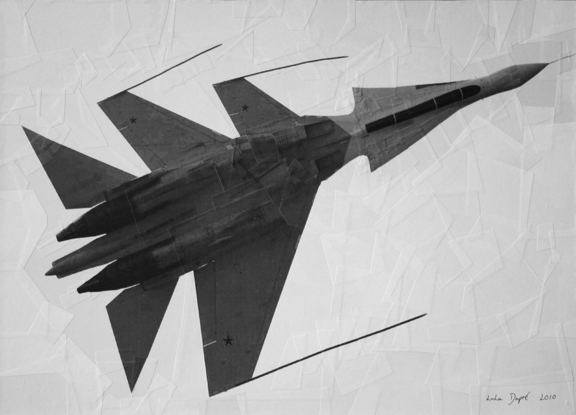 Mig, 2010, 11.6 x 16.5 inches