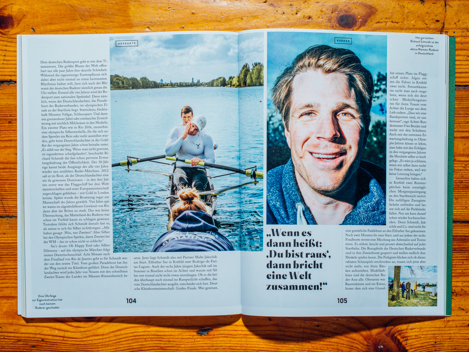 No Sports Nr.5 / Deutschland Achter - Ruderermeisterschaft in Krefeld, Juni 2017