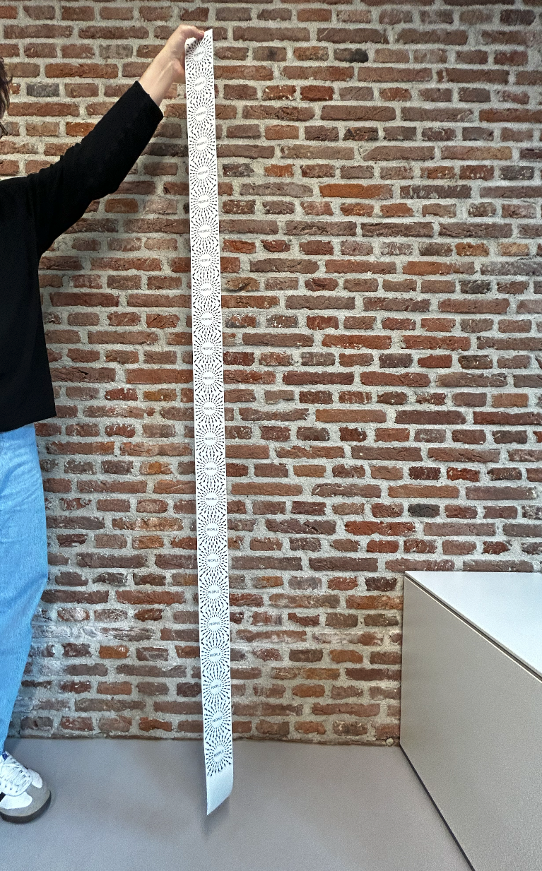Fig.42. Traditional animation test using receipt paper. Reference above.