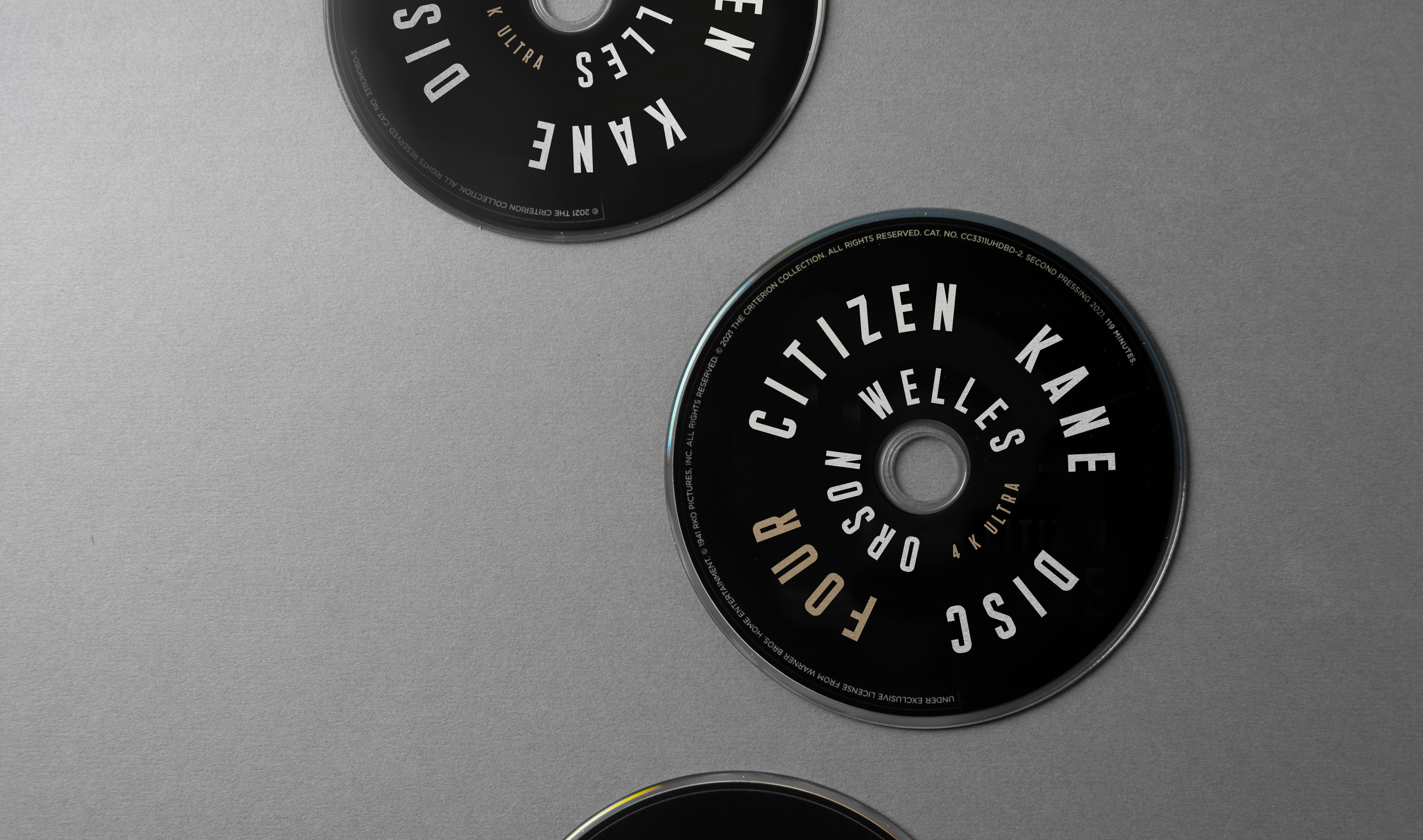 Citizen Kane, Box Set, Design, Criterion Collection, Mike McQuade, McQuades, Branding, Film, Movie, Los Angeles, Richmond, Virginia, CD design