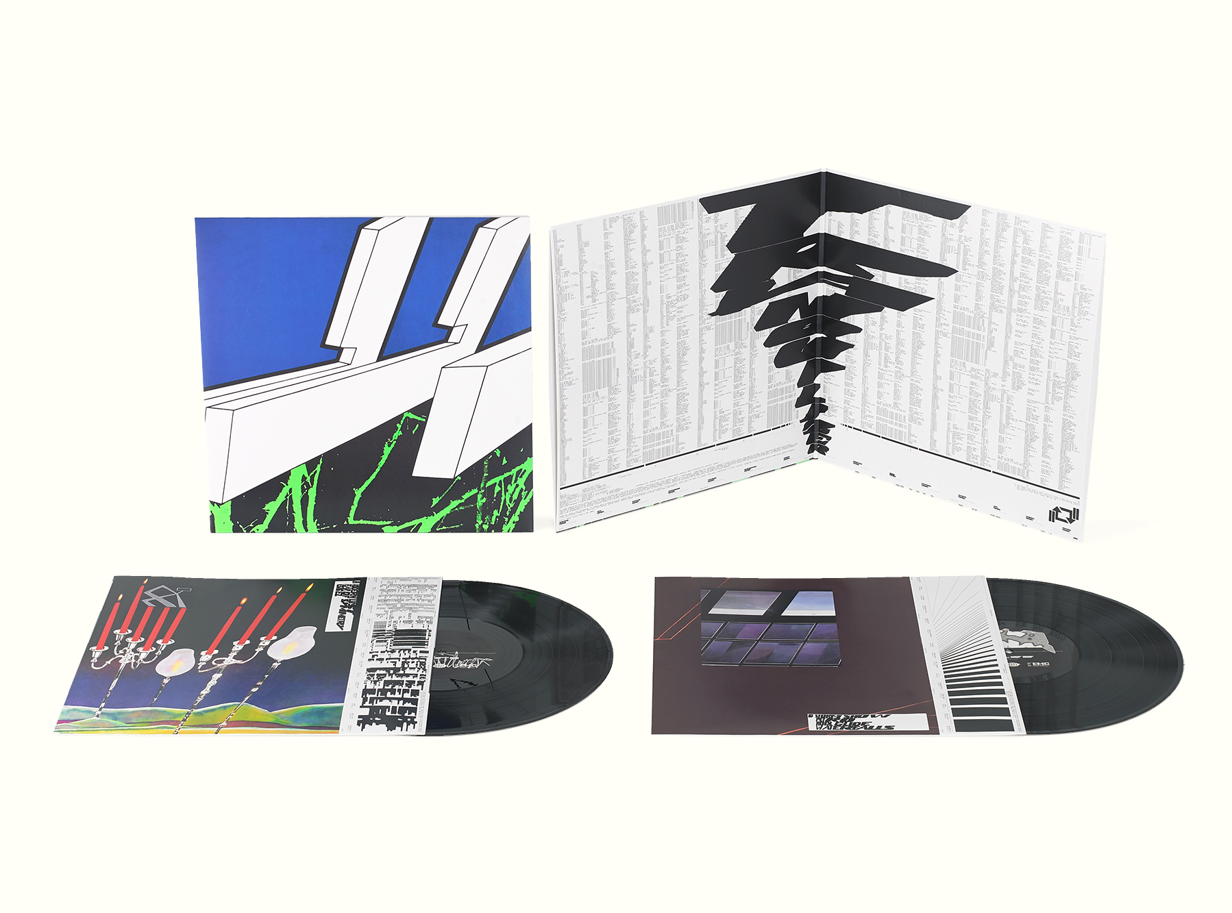 Artwork for Tranquilizer by Oneohtrix Point Never, released on Warp Records, created in collaboration with Elliott Elder. Front cover by Abner Hershberger. pointnever