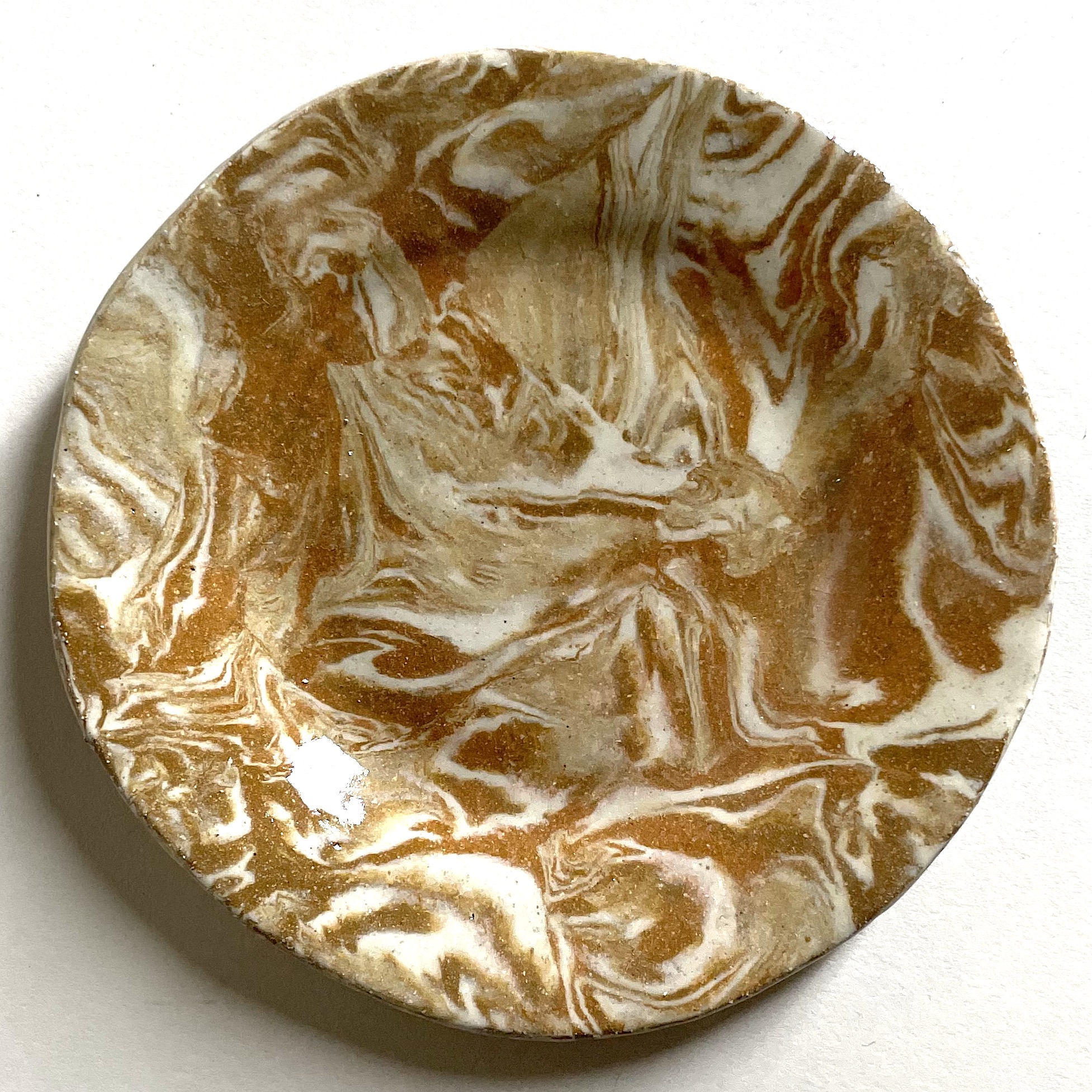 Small Marbled Plate [$45]