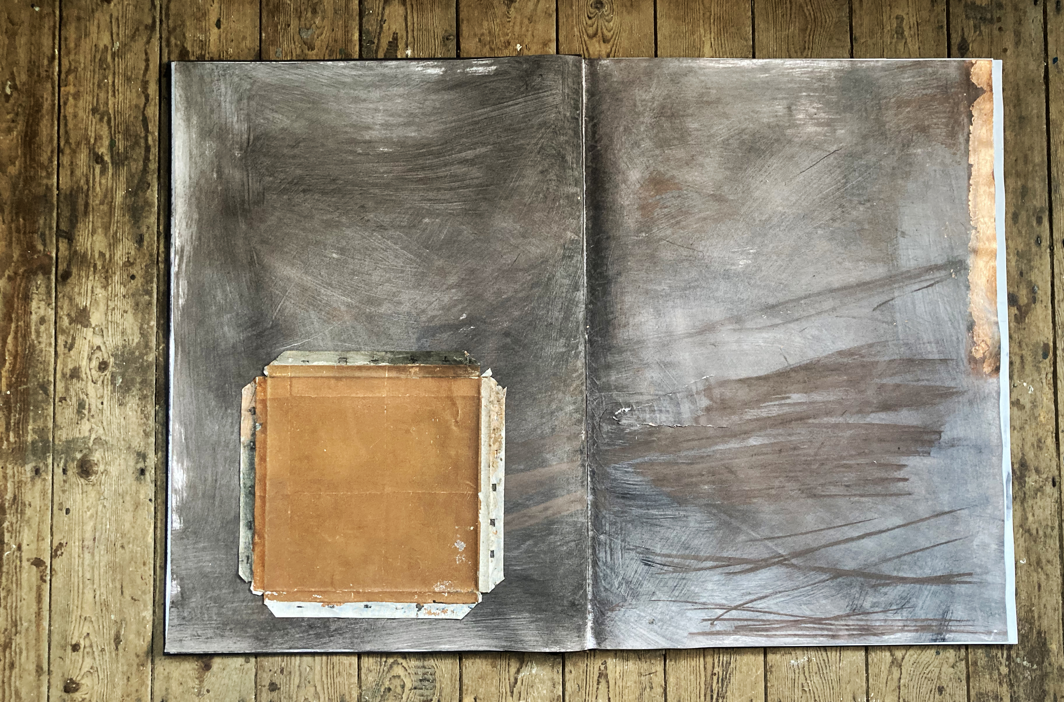 Drawing from Sketchbooks (detail), mixed media, Rebecca Disney.