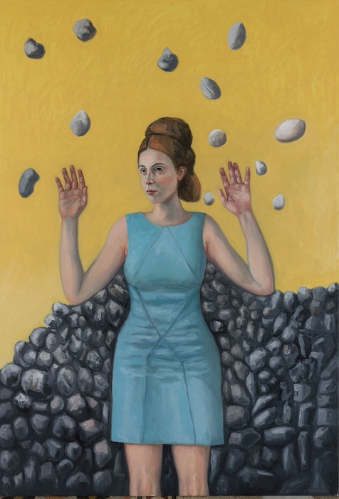  MADDALENA   2023 olio su tela cm 190x130