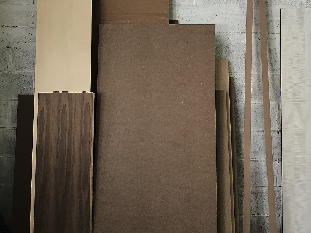 Ensuite on choisit le support du placage