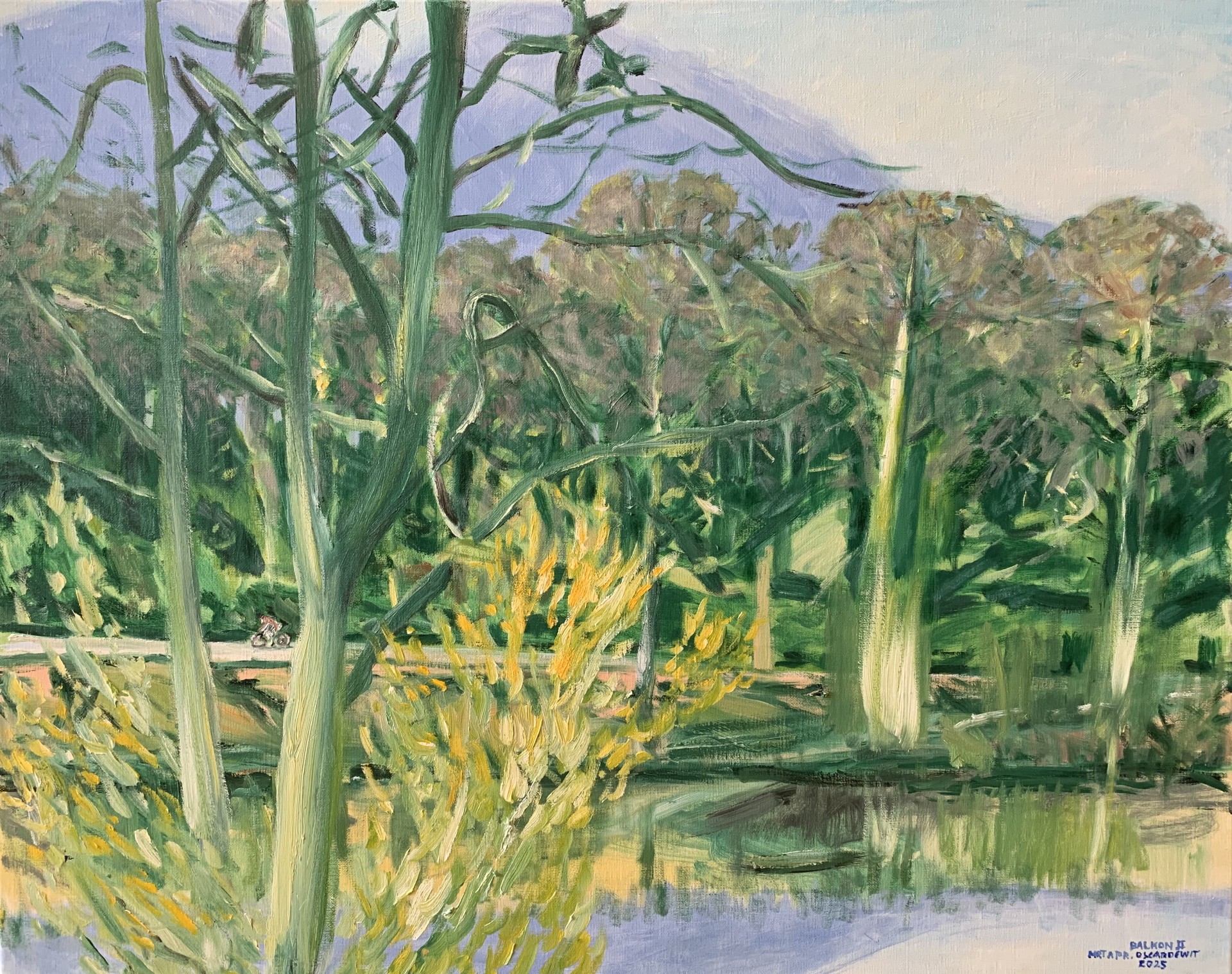 Lente 2025 - mrt/april 2025 - oil 73x92 cm