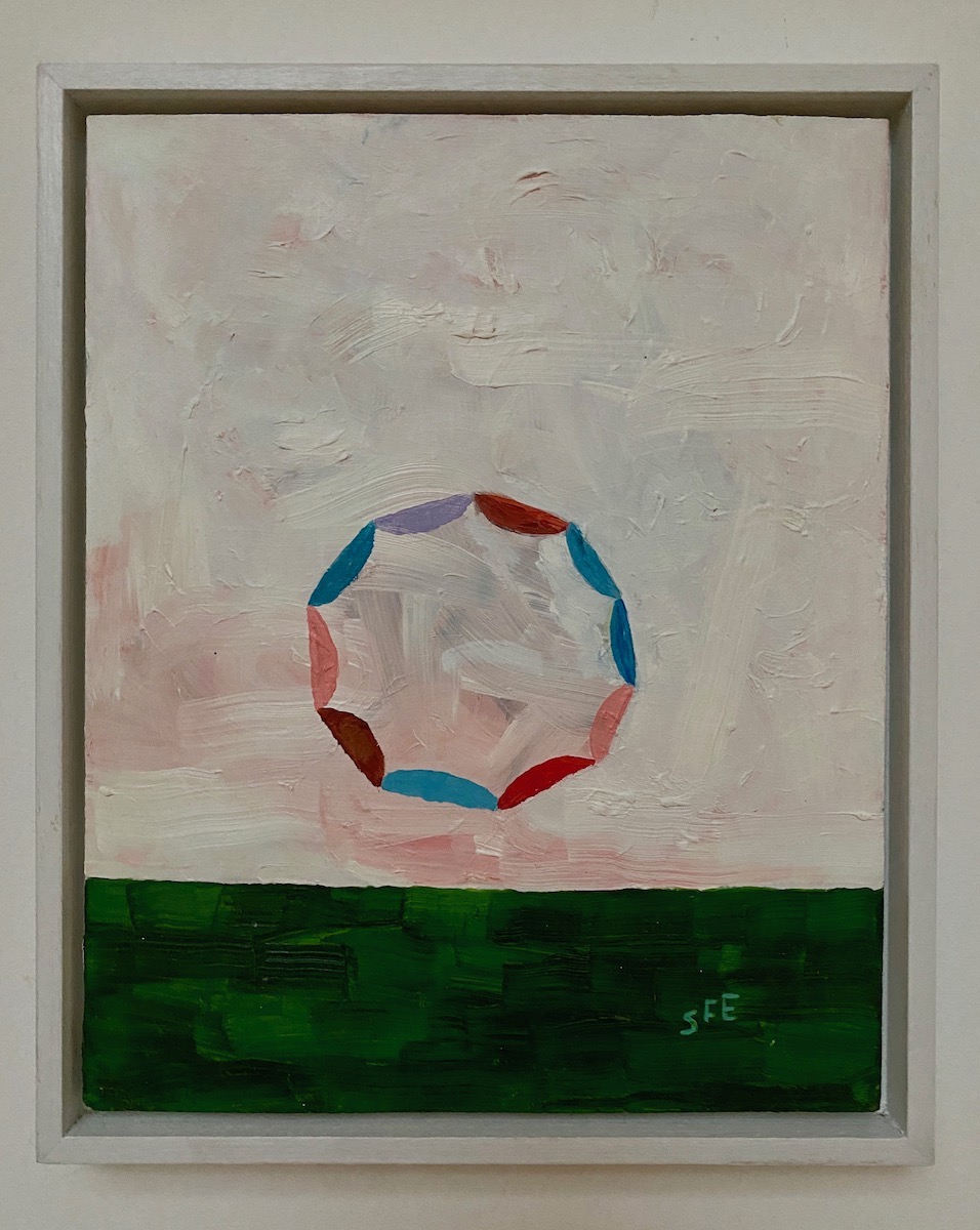 Within, 2019, Oil on board, 10 5/16 x 8 3/4 in.