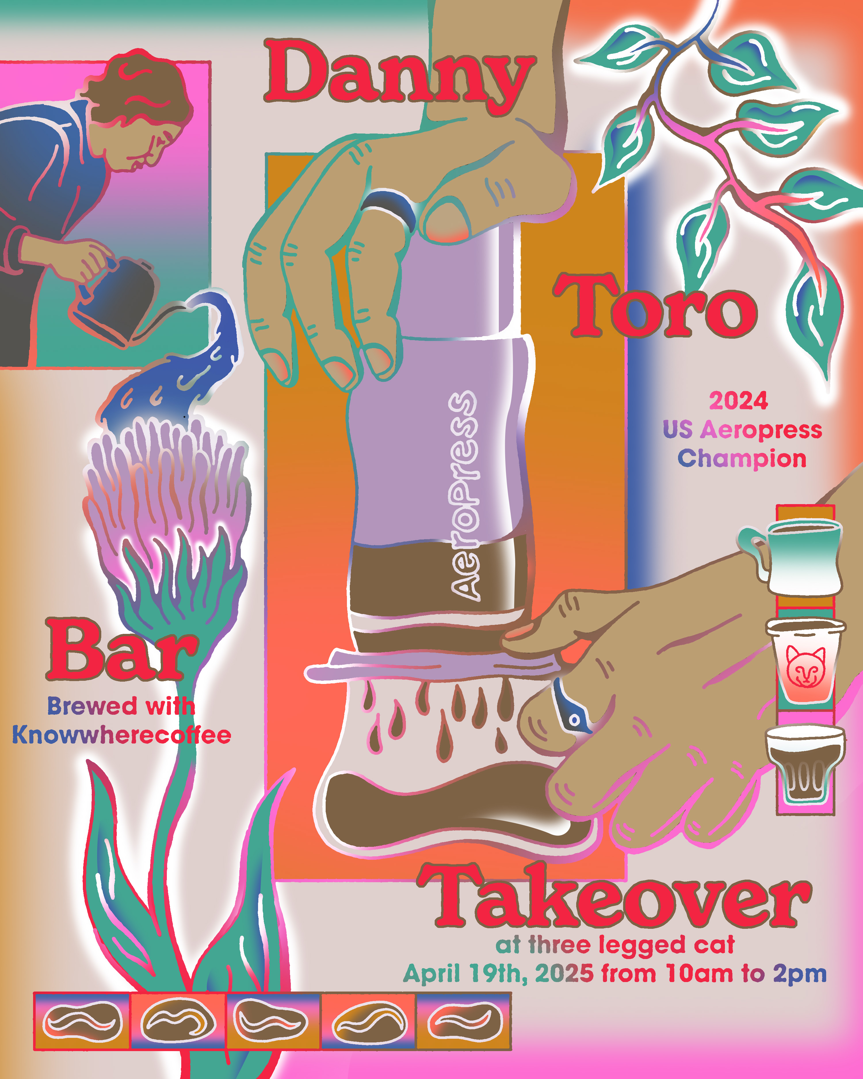 Bar Takeover Flyer, Digital, 2025