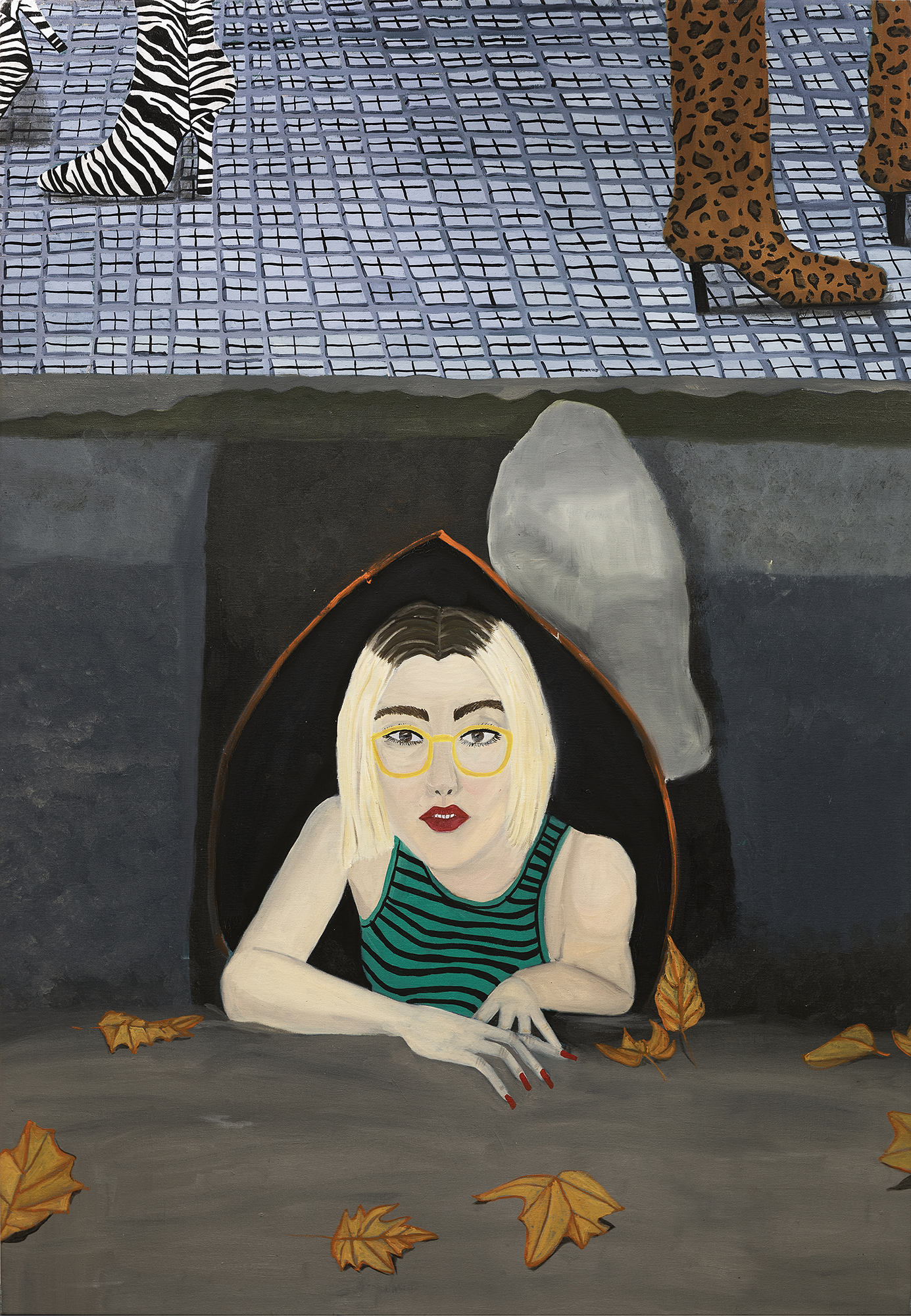 Hay que salir del agujero interiorÓleo sobre tela190 x 130 cm2025(Disponible)CONSULTAR