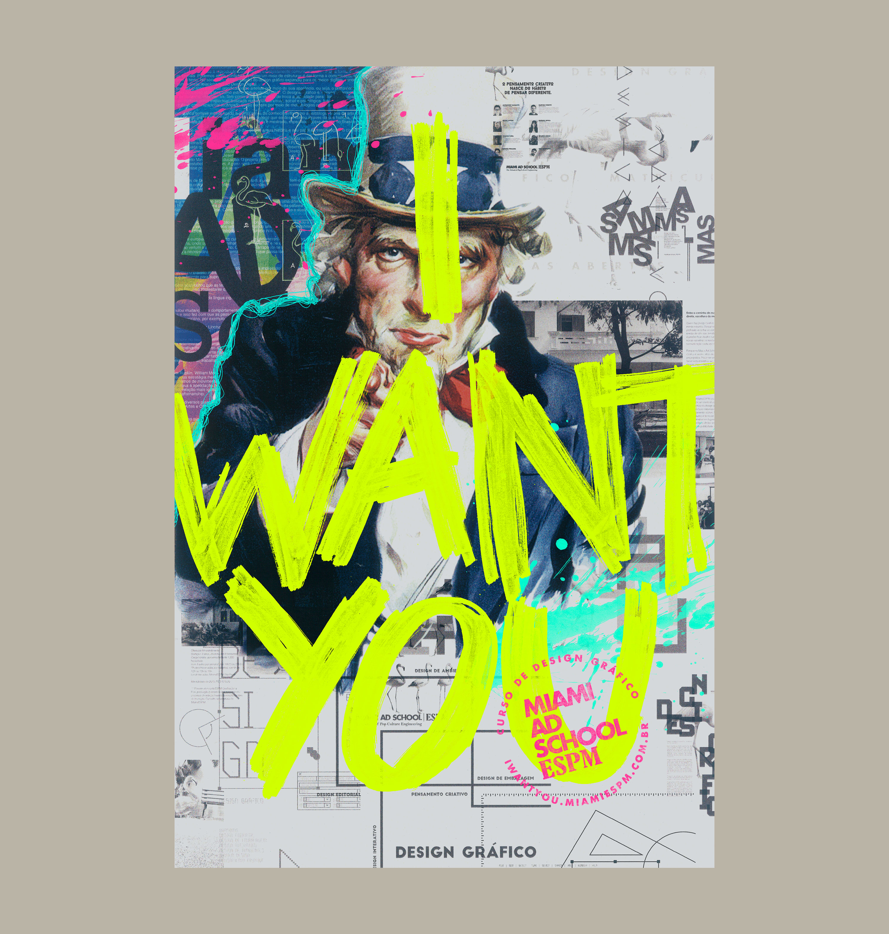 Miami Ad School | I WANT YOU - Philippe Demar Art Director