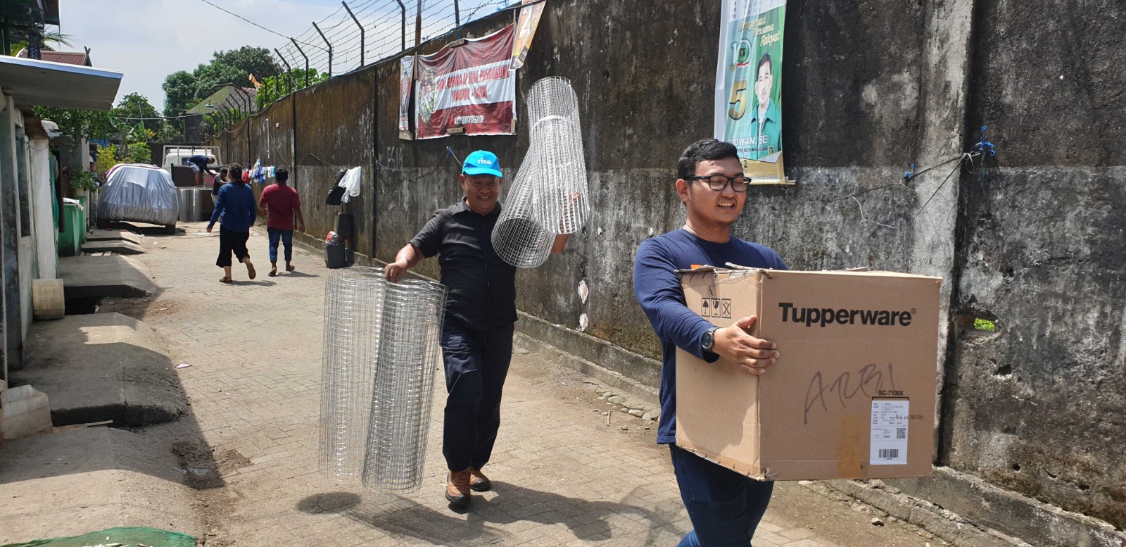 Cleaning, folding, preparing, storing...