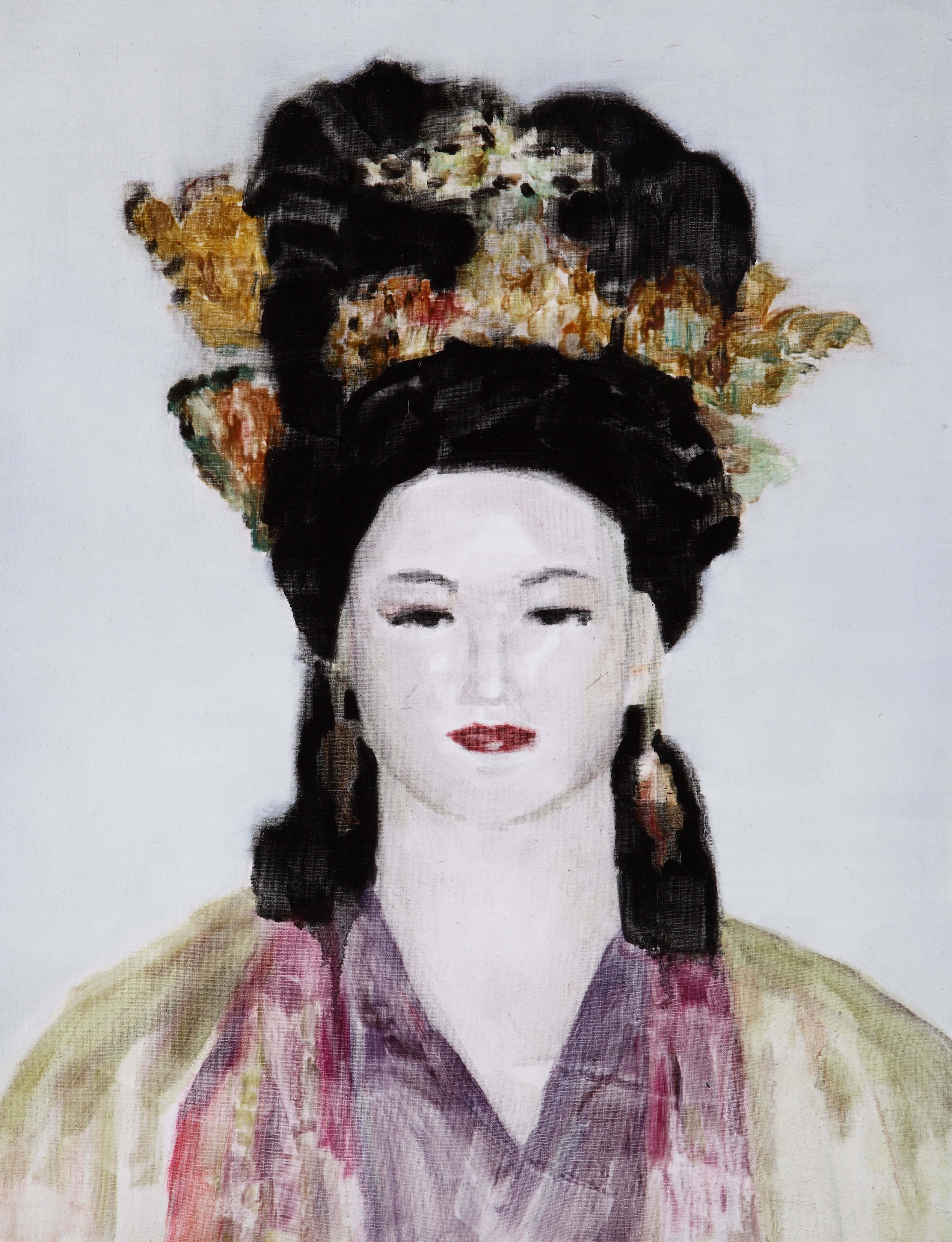 팔선녀(8-4)/2013/리넨에 유채/53x40cm