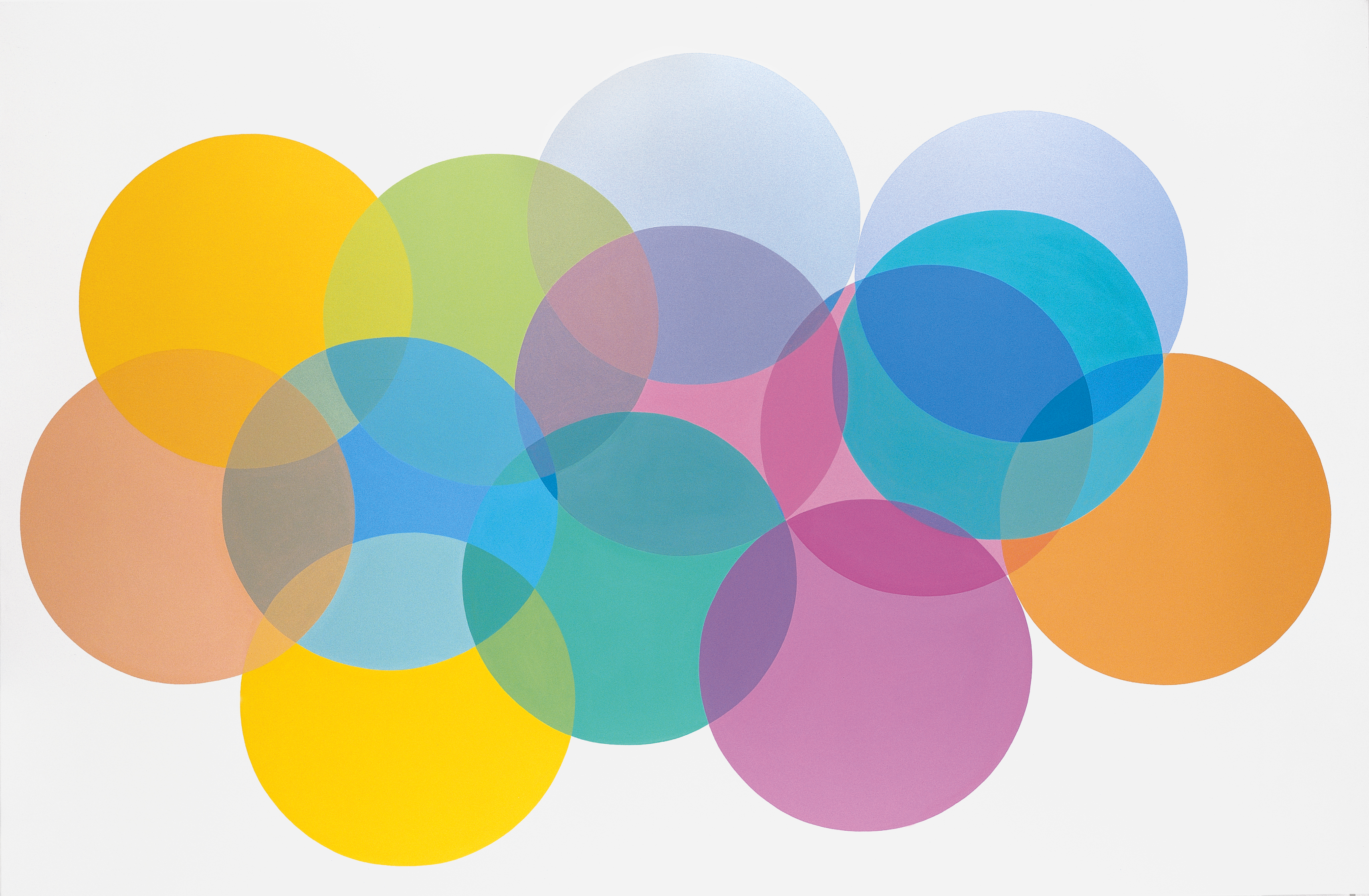 Untitled, 2006. Acrylic on canvas, 200 x 300 cm.