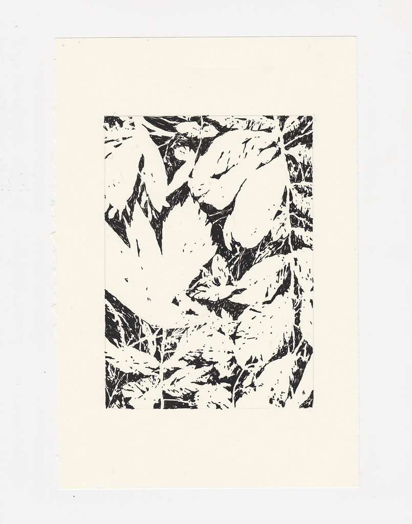 press, ink on paper, 9" x 6", 2021