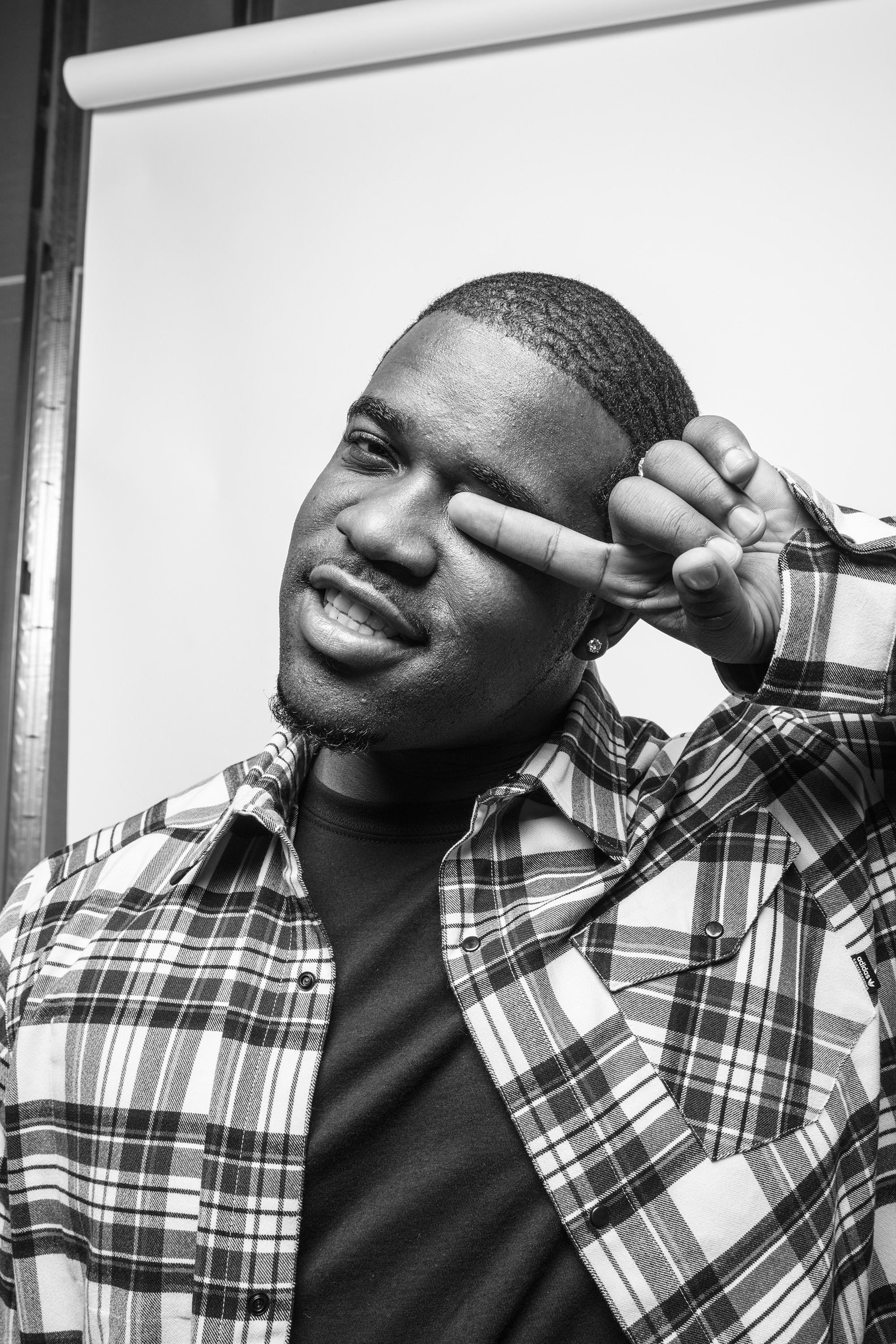 Darold Durard Brown Ferguson Jr., known professionally as ASAP Ferg poses  for photographers ahead of the Givenchy Ready To Wear Fall/Winter 2022-2023  fashion collection, unveiled during the Fashion Week in Paris, Sunday