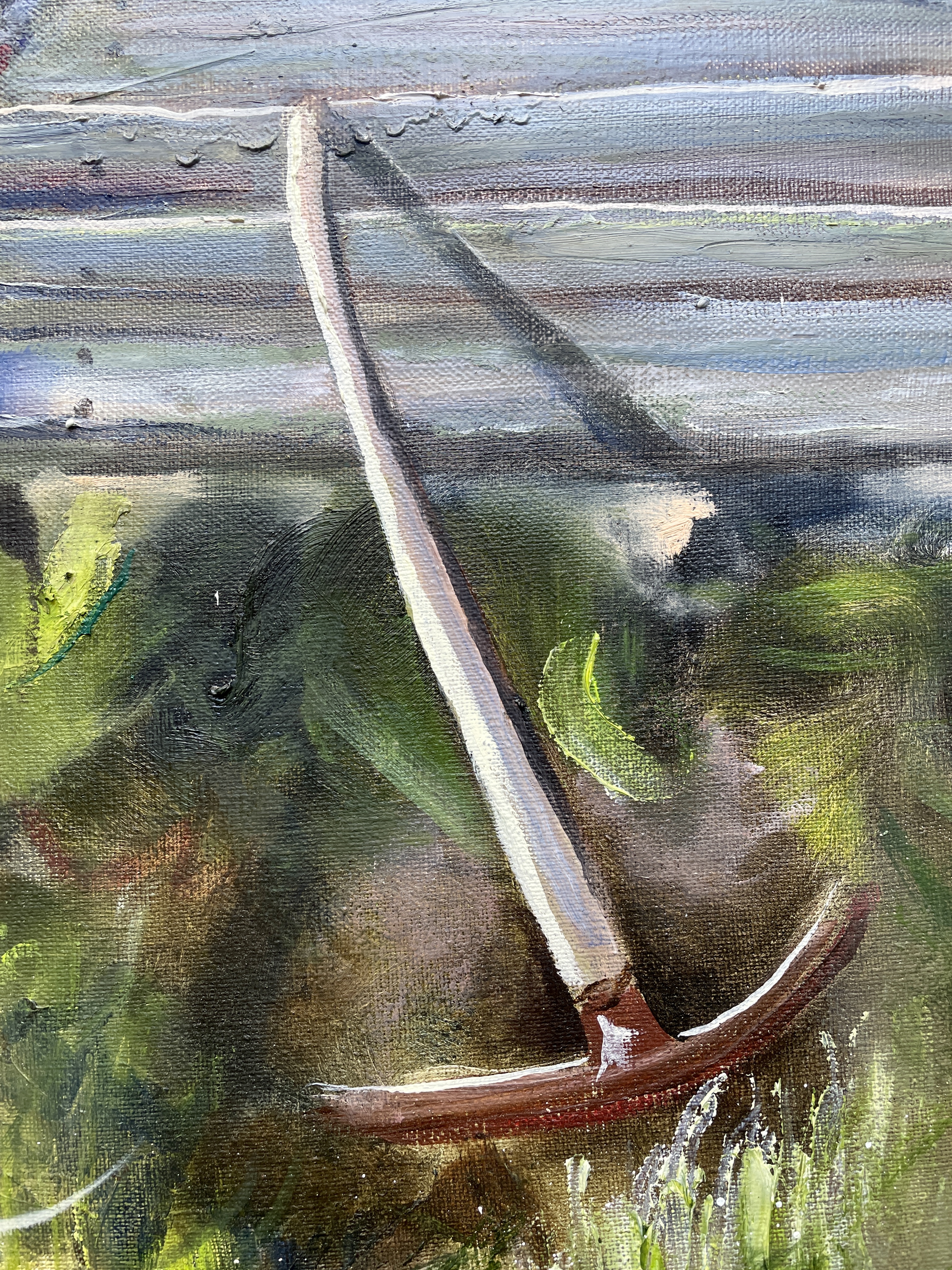 Rock n' roll | detail | oil on canvas | 66 x 93cm | 2022