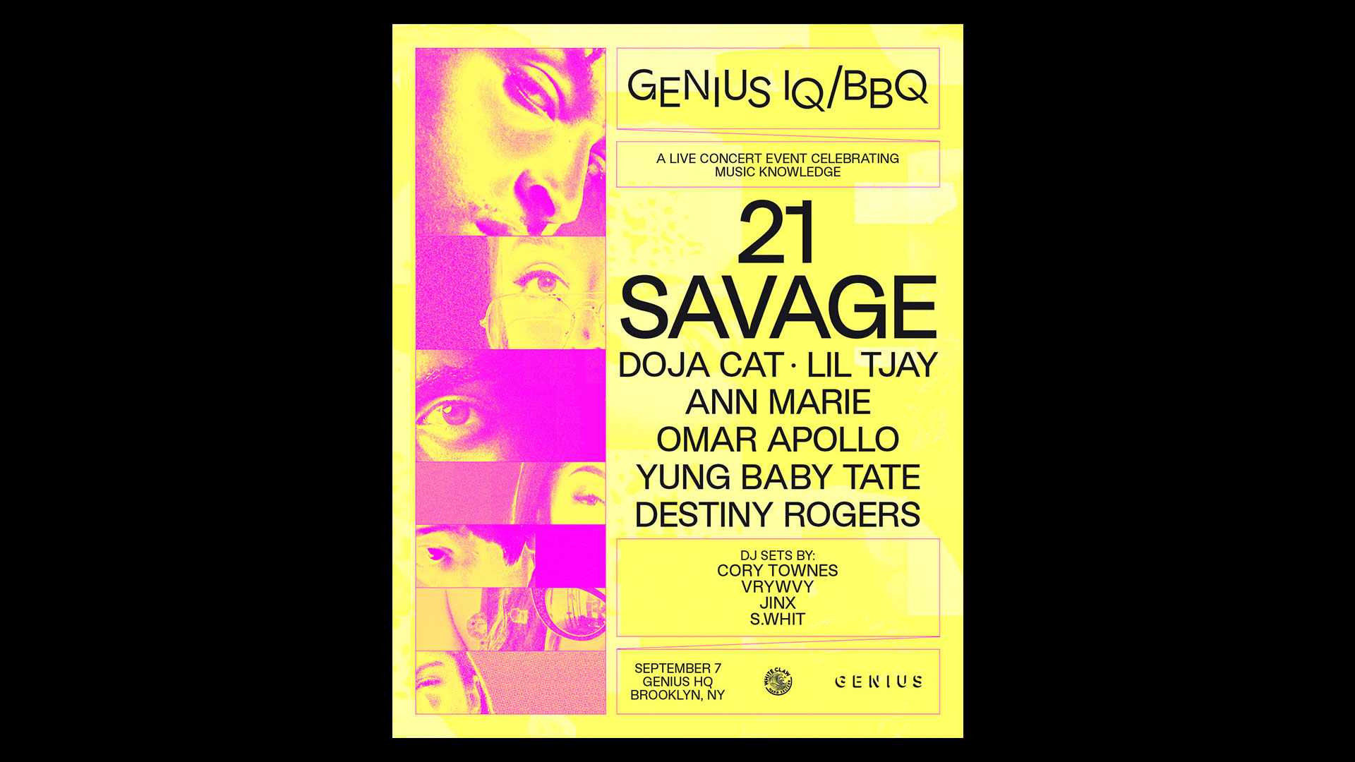 21 Savage And Doja Cat Close Out Summer 2019 At Genius' IQ/BBQ