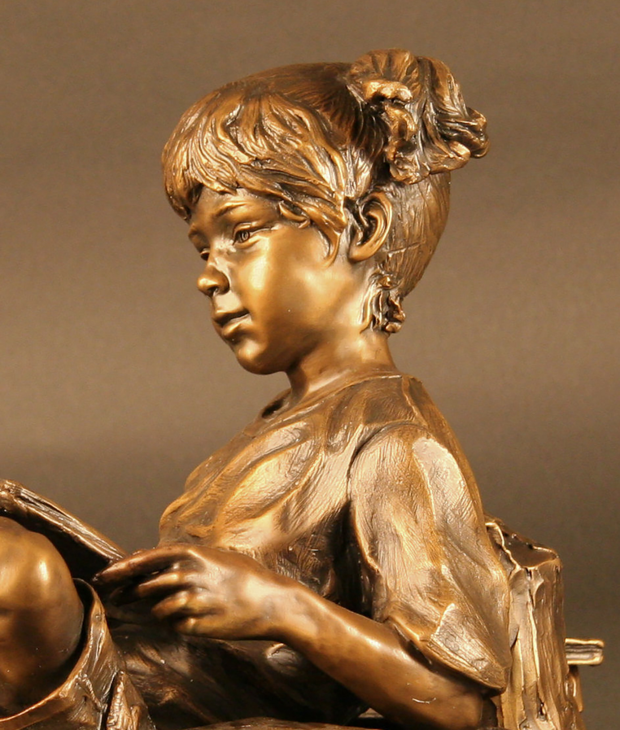 Developing Leaders Girl Close Left Frontal View by Angela Mia