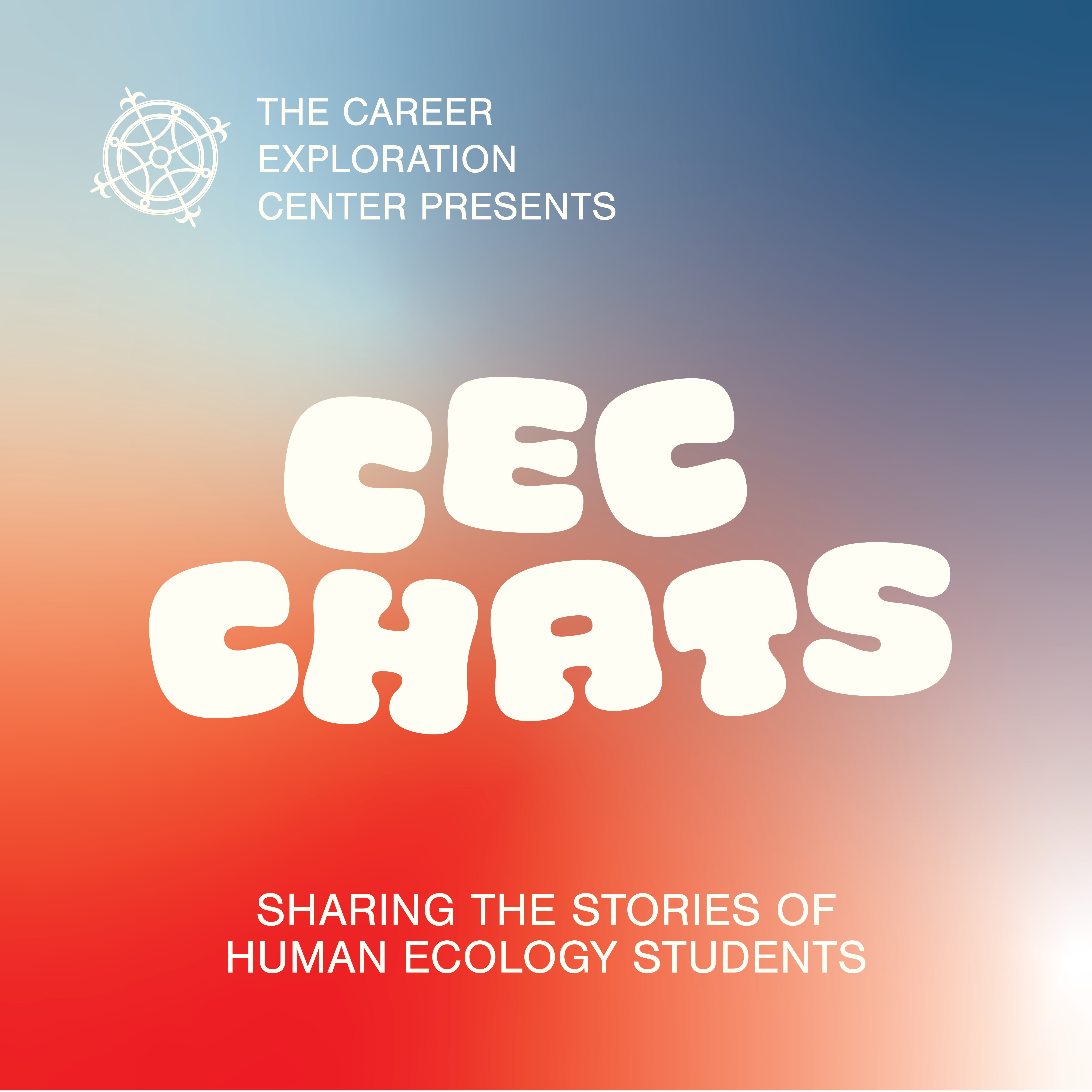 Podcast cover for College of Human Ecology's Career Exploration Center: Adobe Illustrator, 2022