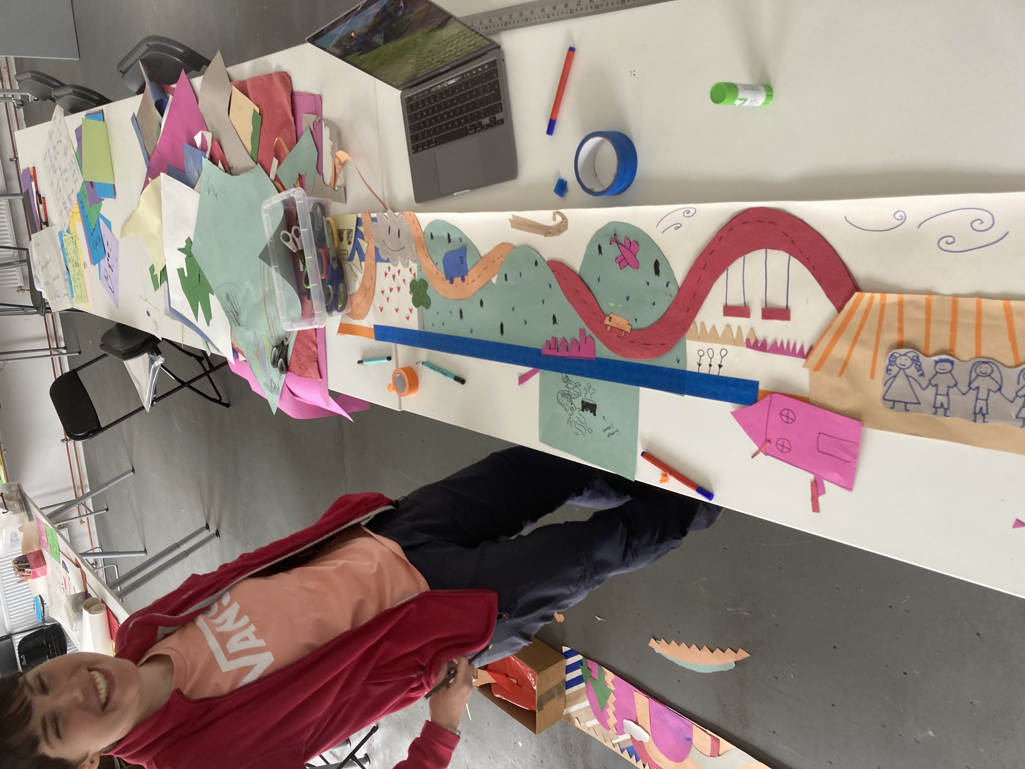 Collaborating, skill-sharing and mentoring young people