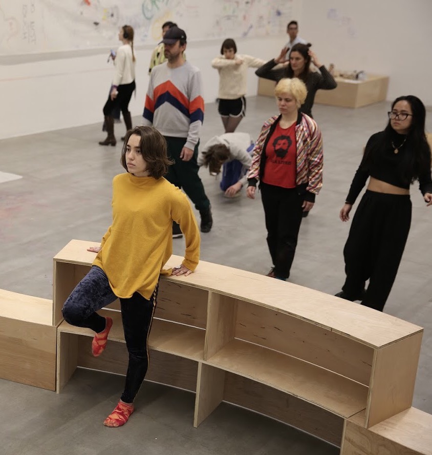 Unlimited Bodies final day Public Presentation at Performa 19’s Hub, November 2019. Photo by Paula Court.