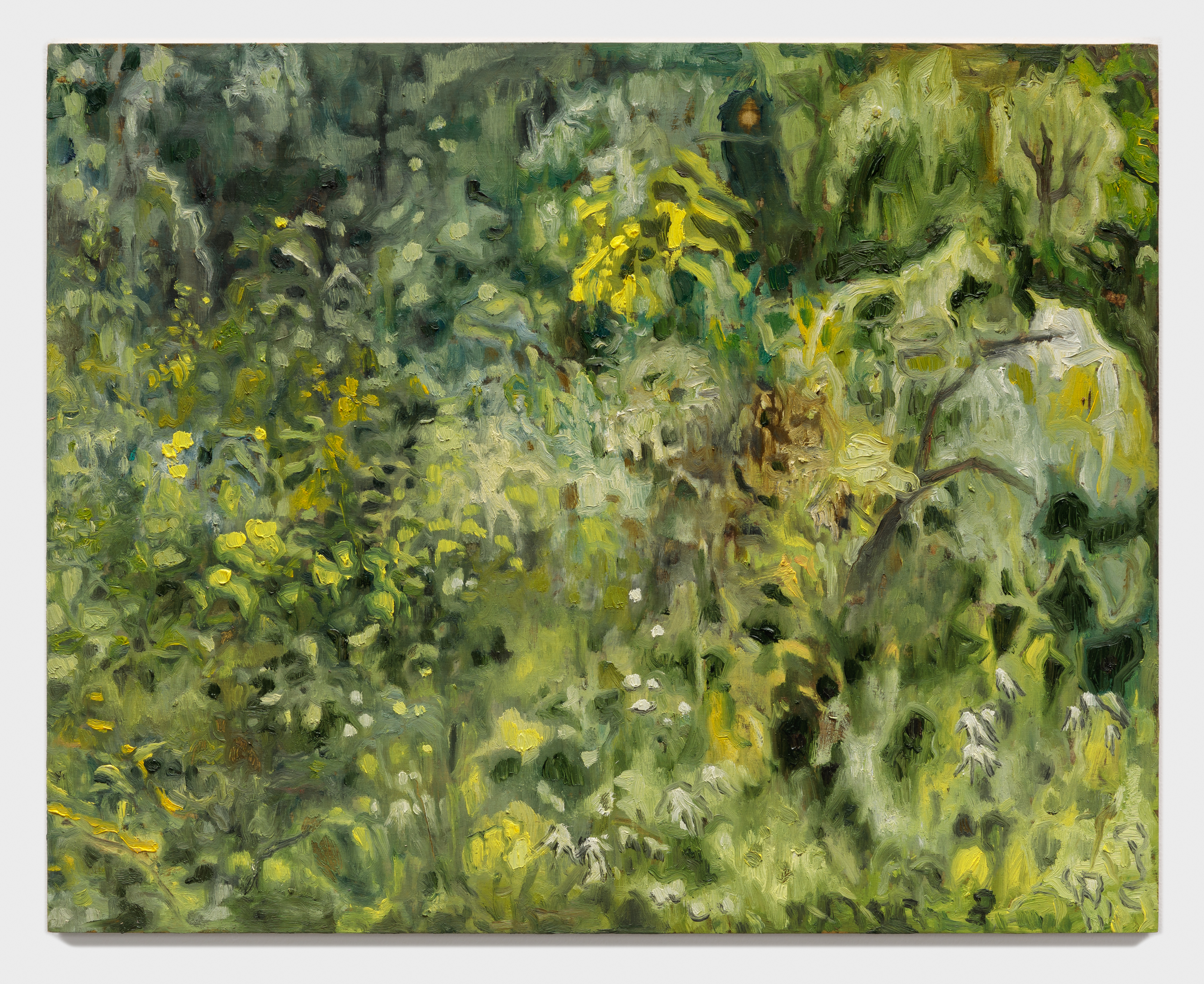 garden beside the ohio | oil on panel | 16x20" | 2023 