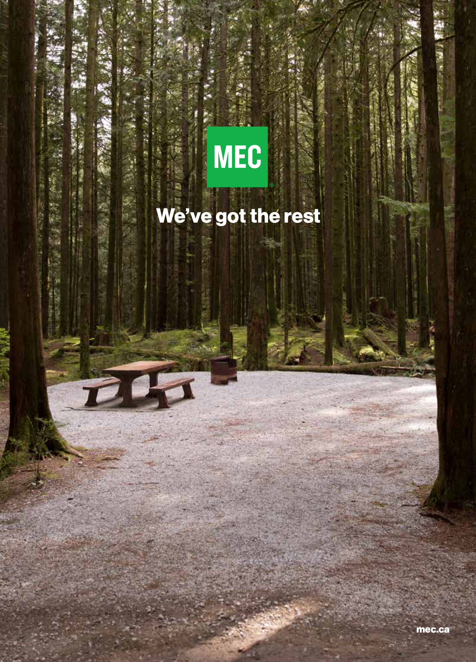 mec camping table