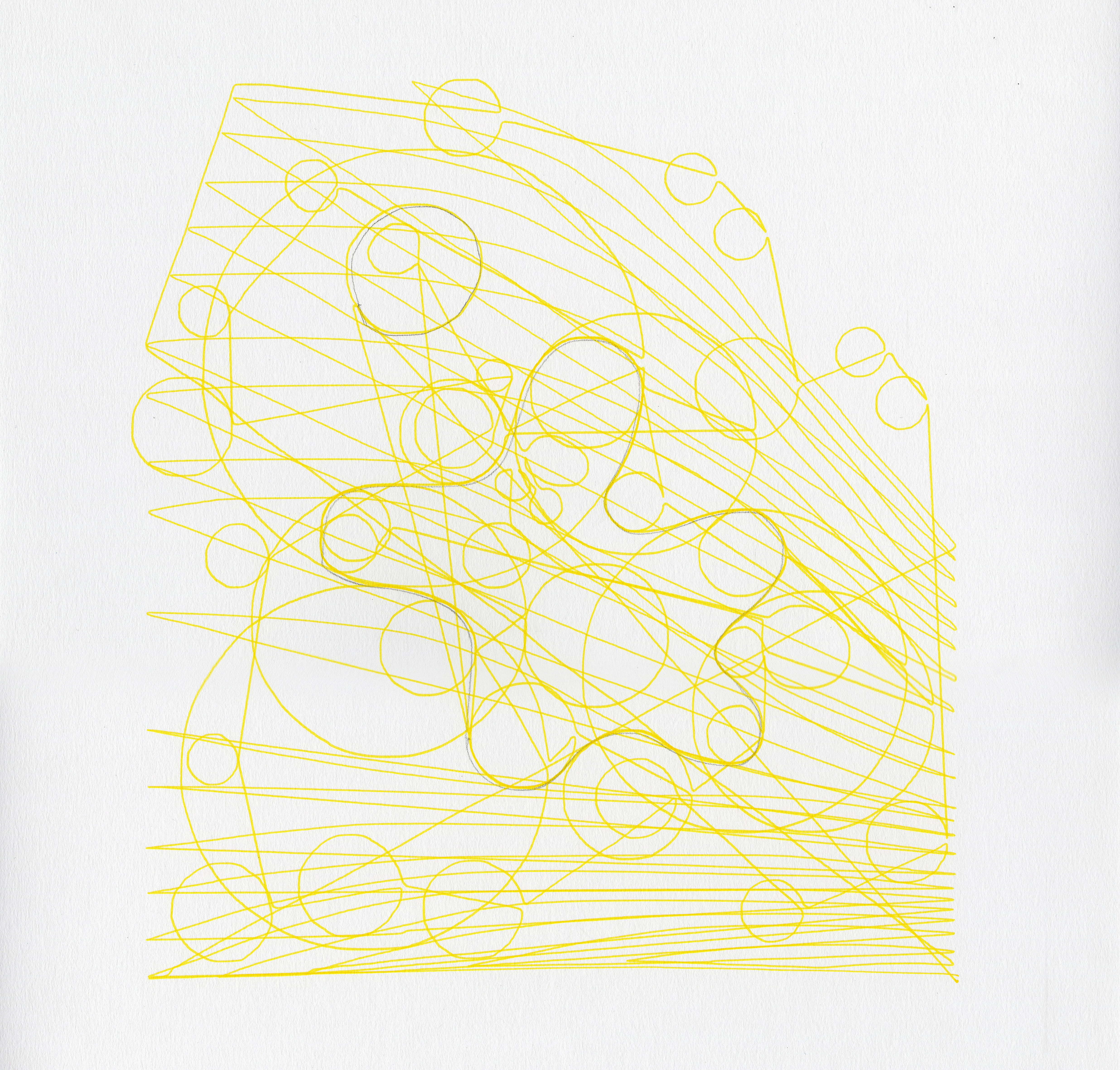SANAA, Flower House, Switzerland, 2006. Scanned output from drawing apparatus