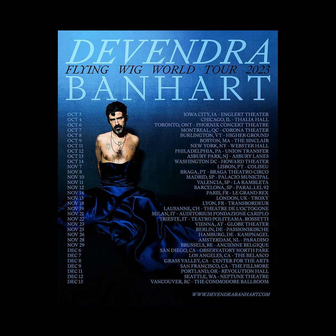 Devendra Banhart Tour Poster