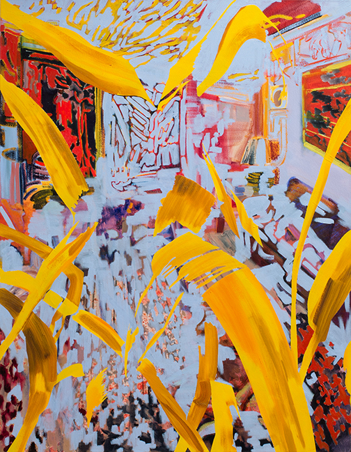   Solidarity, Oil on Canvas, 42”x54” 2017