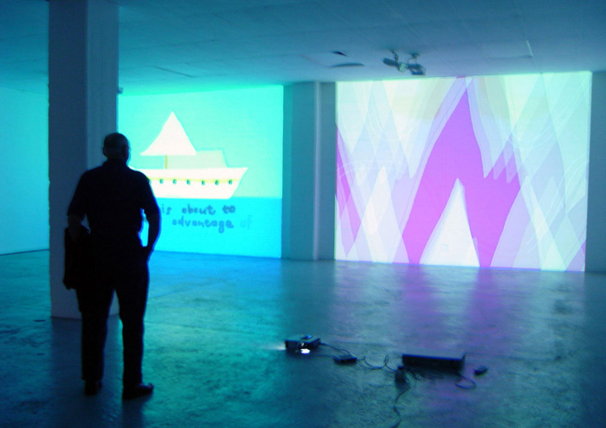 5 Easy Pieces, 2004. 2 channel video. length variable, colour, silent