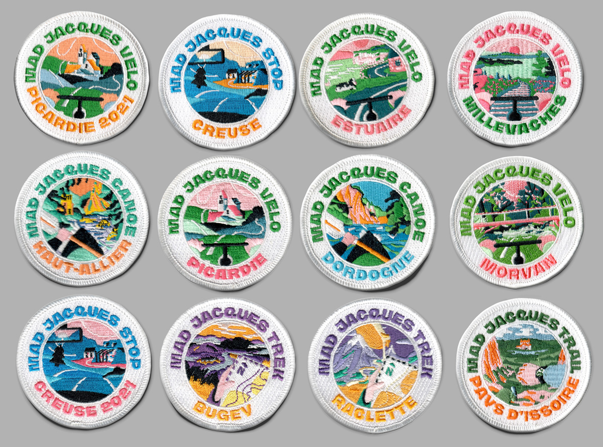 MAD JACQUES Patch Design
