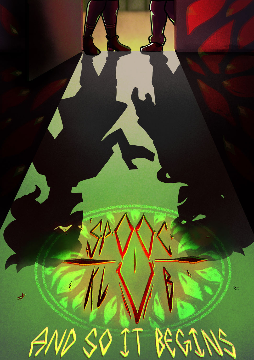 SPOOC KLUB PosterClip Studio Paint, 2481 x 3507 pixels, 2022