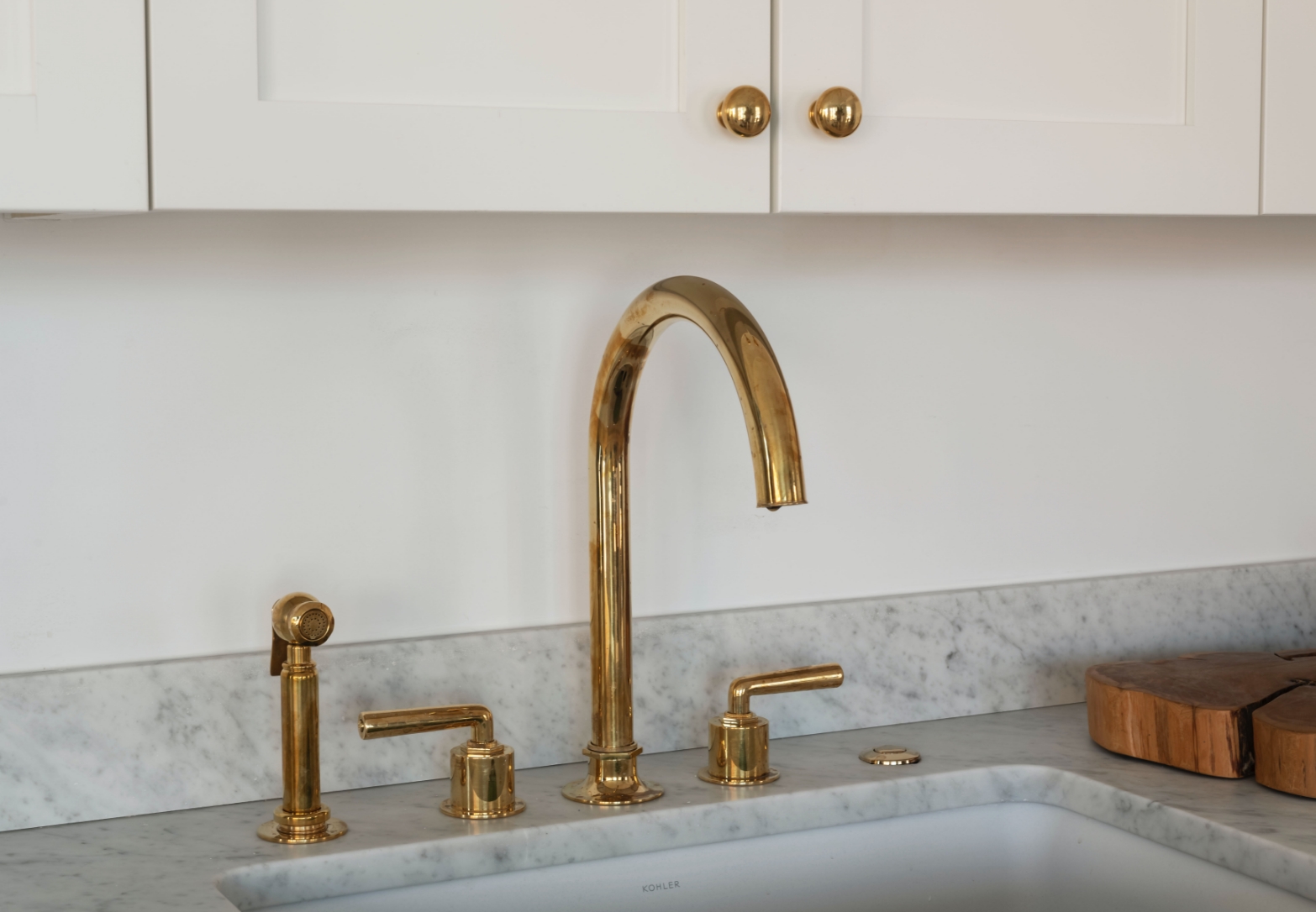 137 4th ave condo kitchen sink and marble countertops - the butler collection