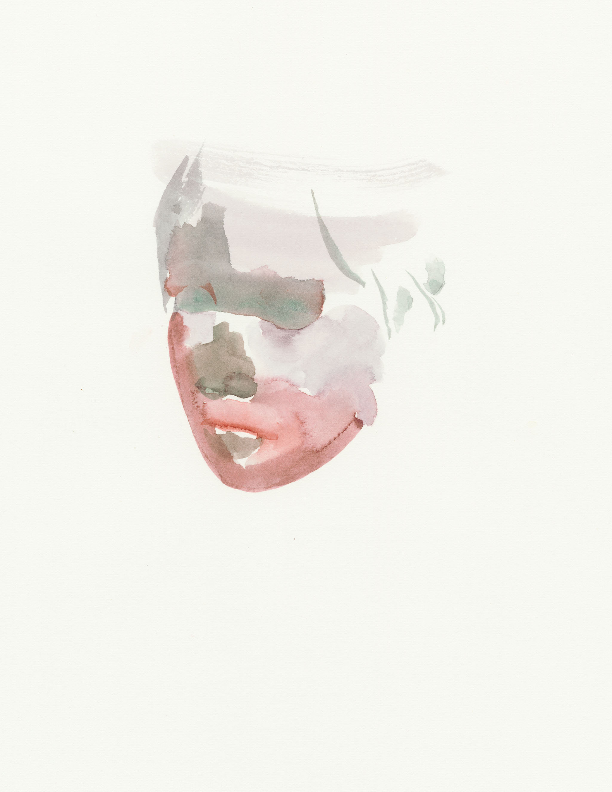 nymphlight 11x8.5 watercolor on paper 2015