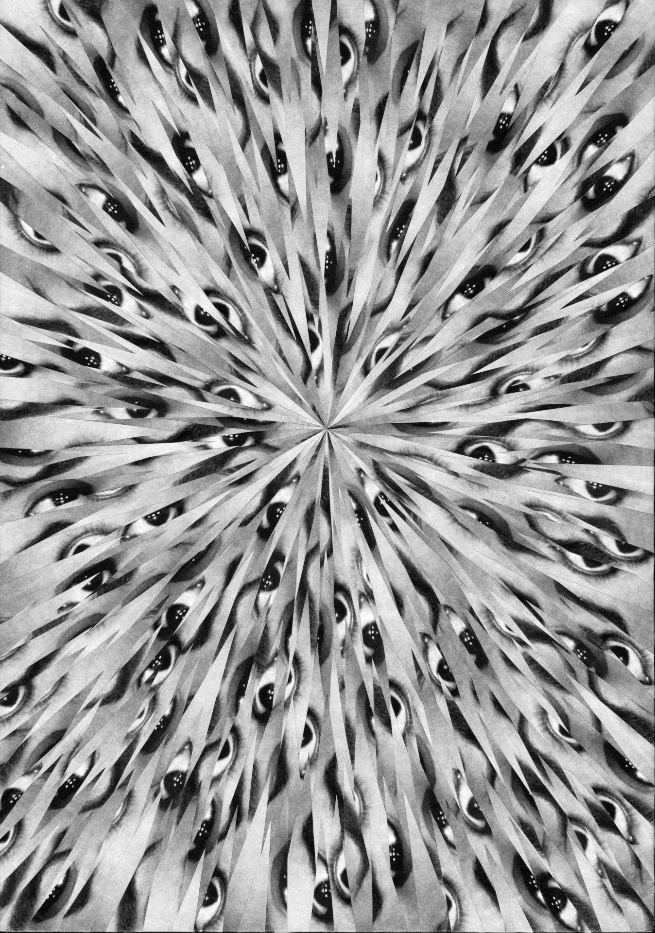 Exploding Eye 2011, 8.2 x 11.6 inches