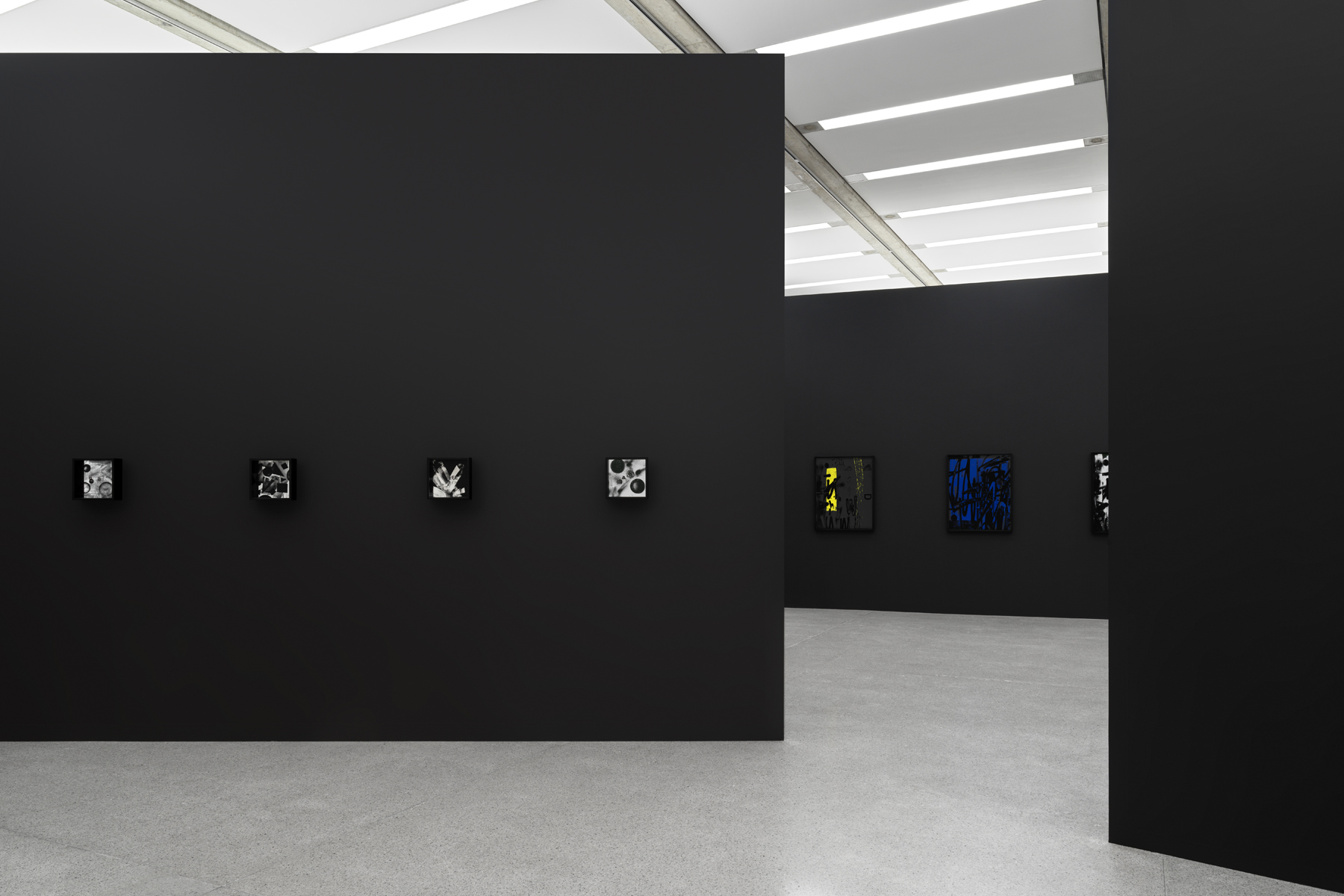 ● Artwork display on Pavilions / Photo by Studio Pendleton / "Adam Pendleton: Blackness, White and Light / mumok / Frederick Tang Architecture / Role: Project Manager / Vienna, Austria (2022-23)