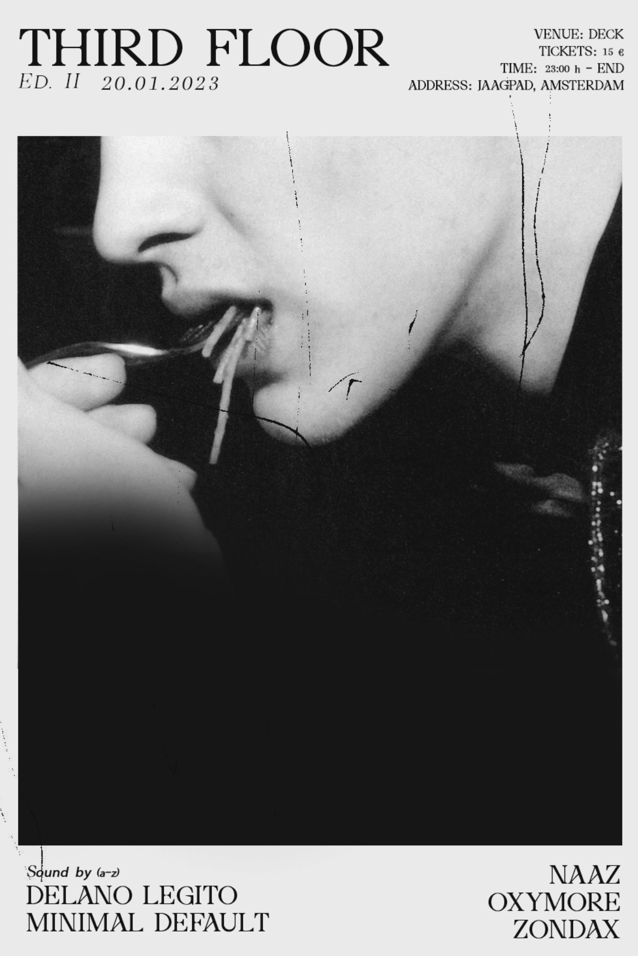 Third Floor Second Edition Flyer