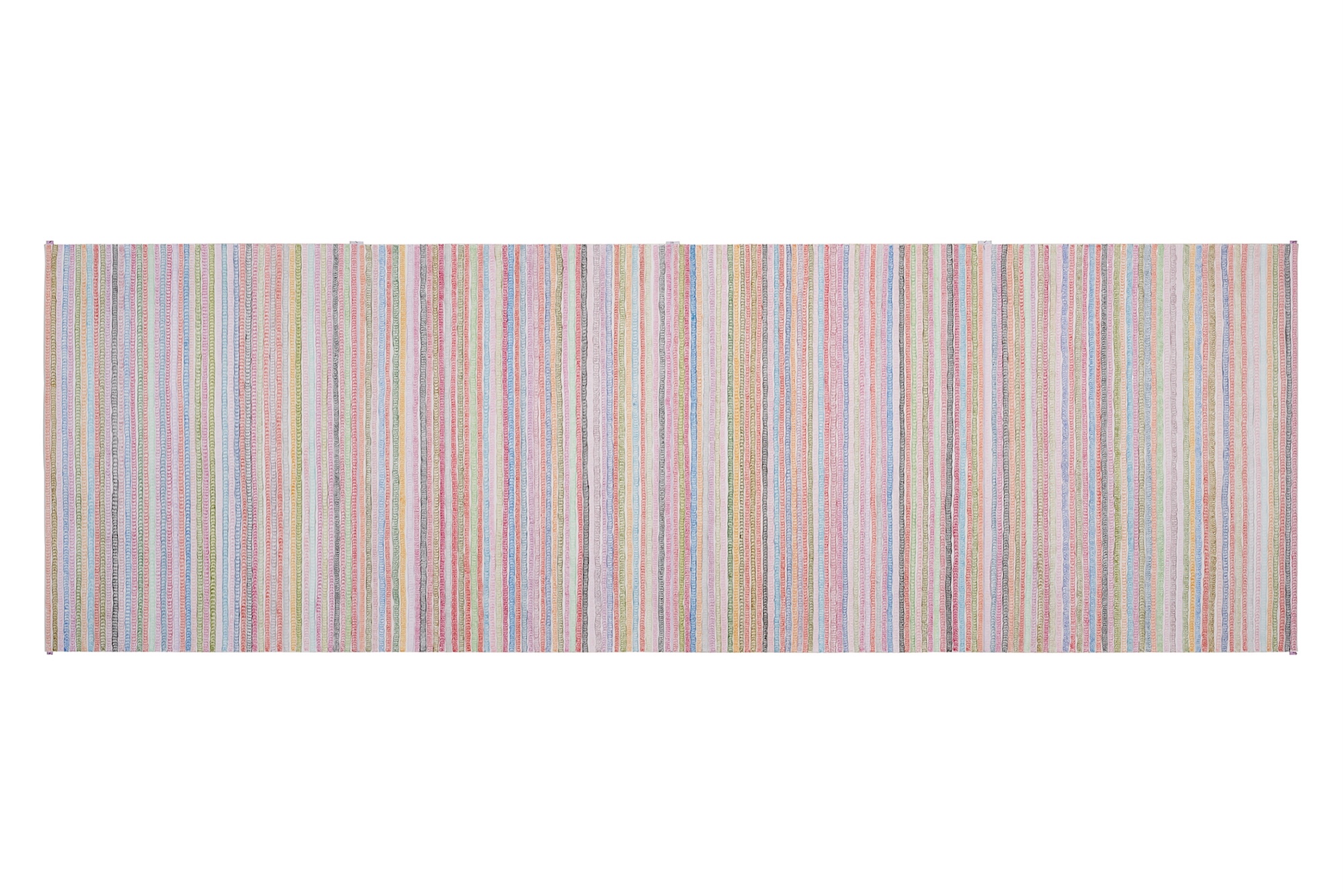 ’I Celebrate’, 2024. Colour pencil on paper. 65 x 200 cm